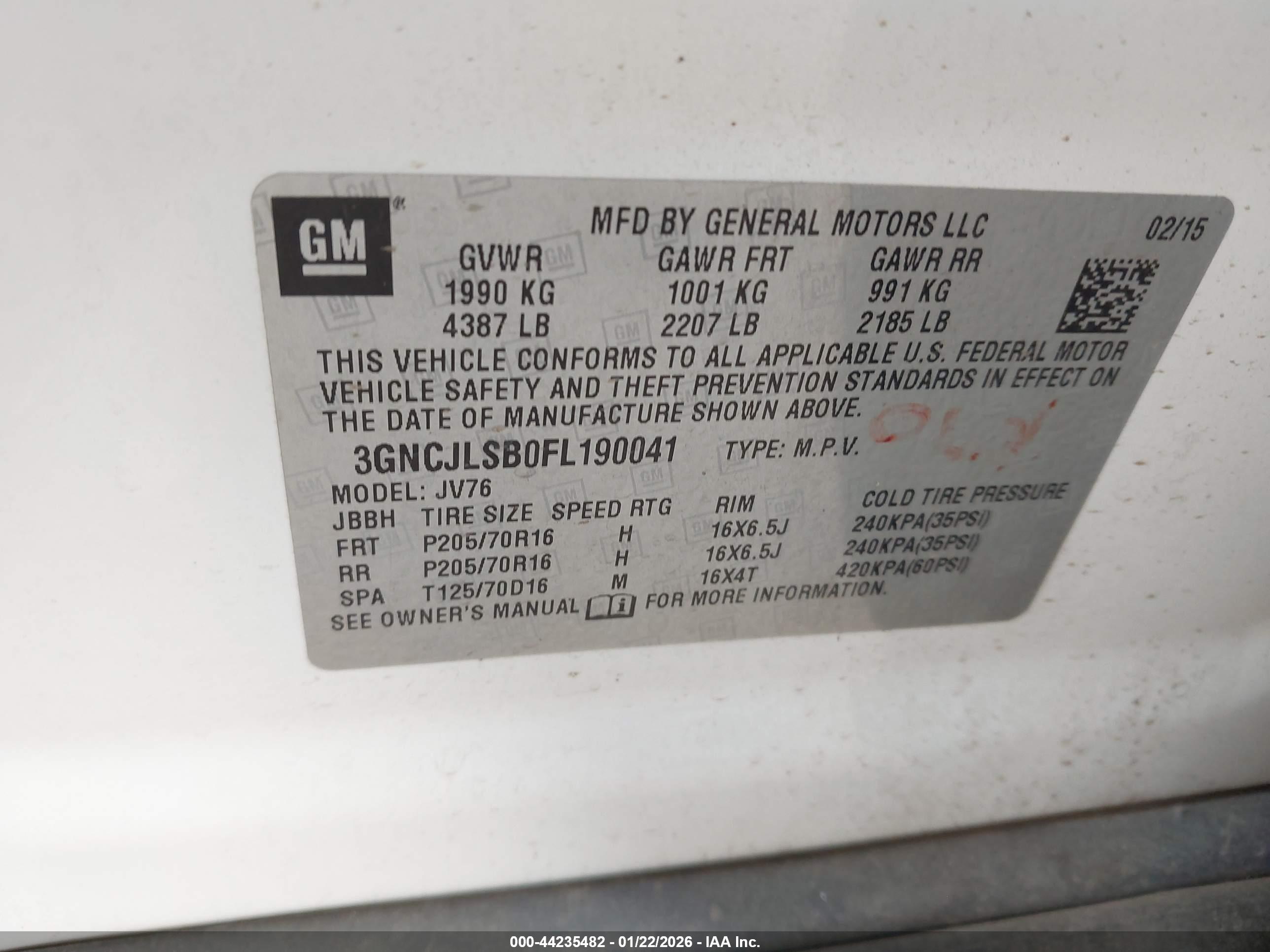 CHEVROLET TRAX image 9