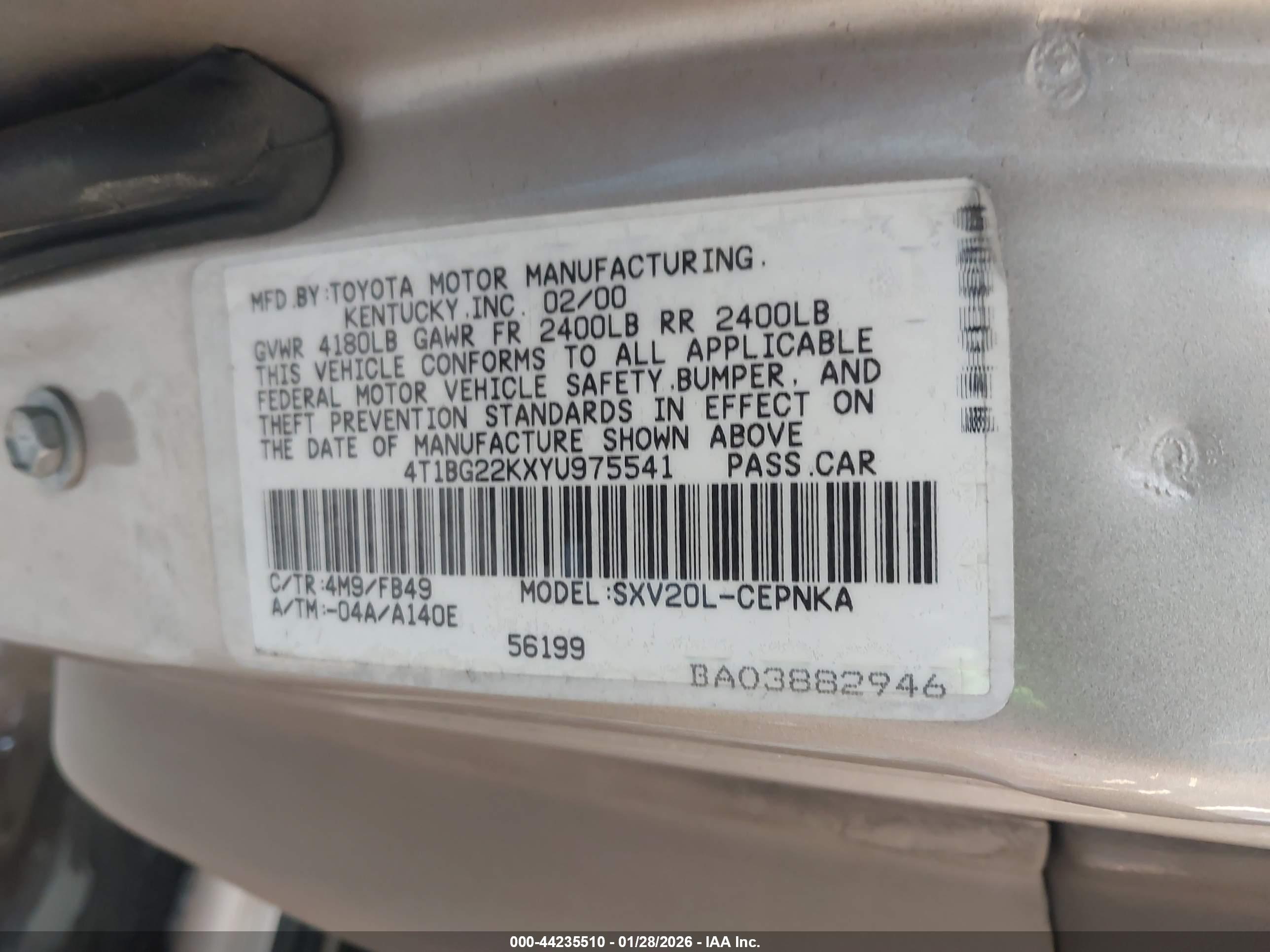 TOYOTA CAMRY image 9