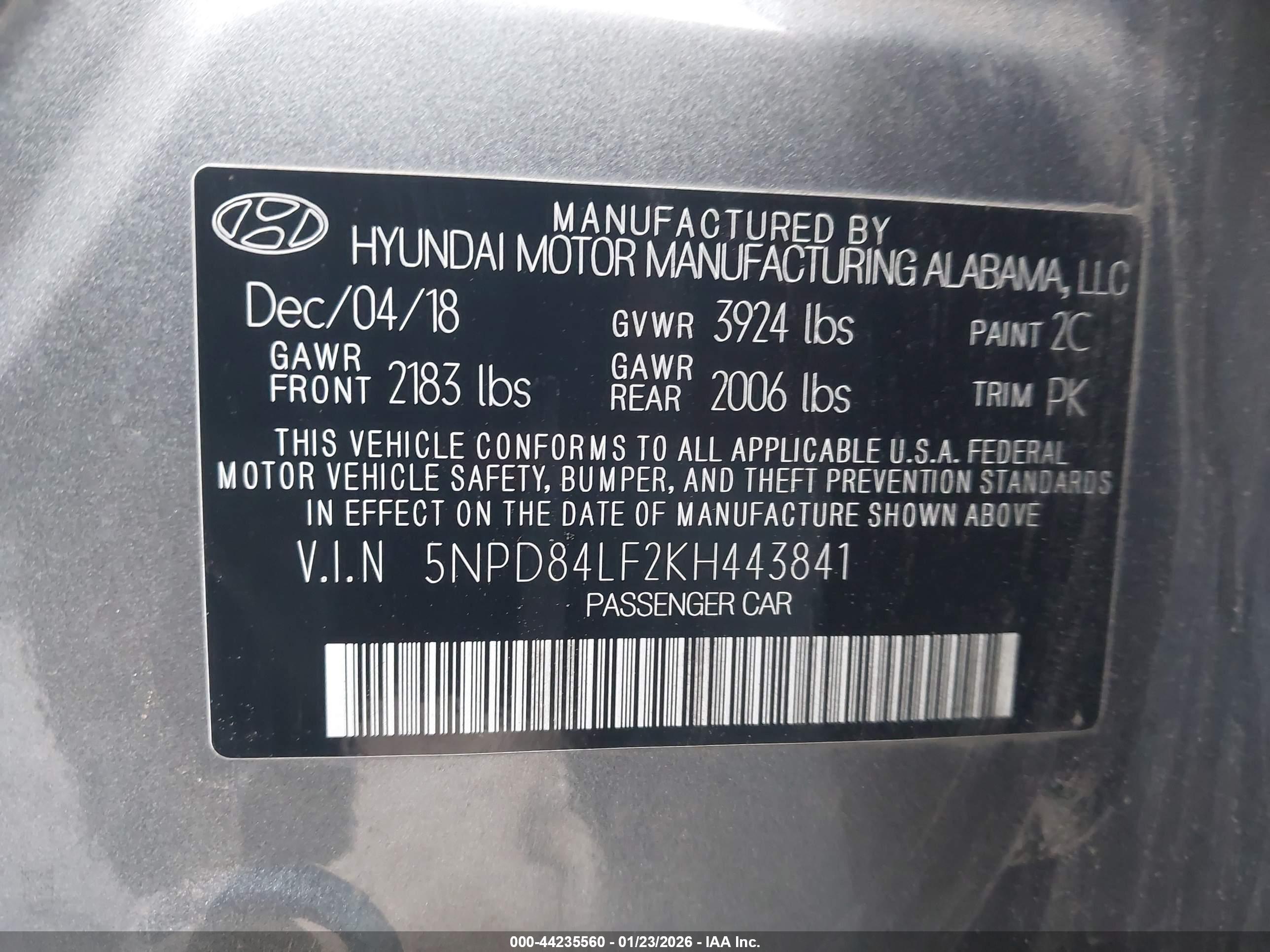 HYUNDAI ELANTRA image 9