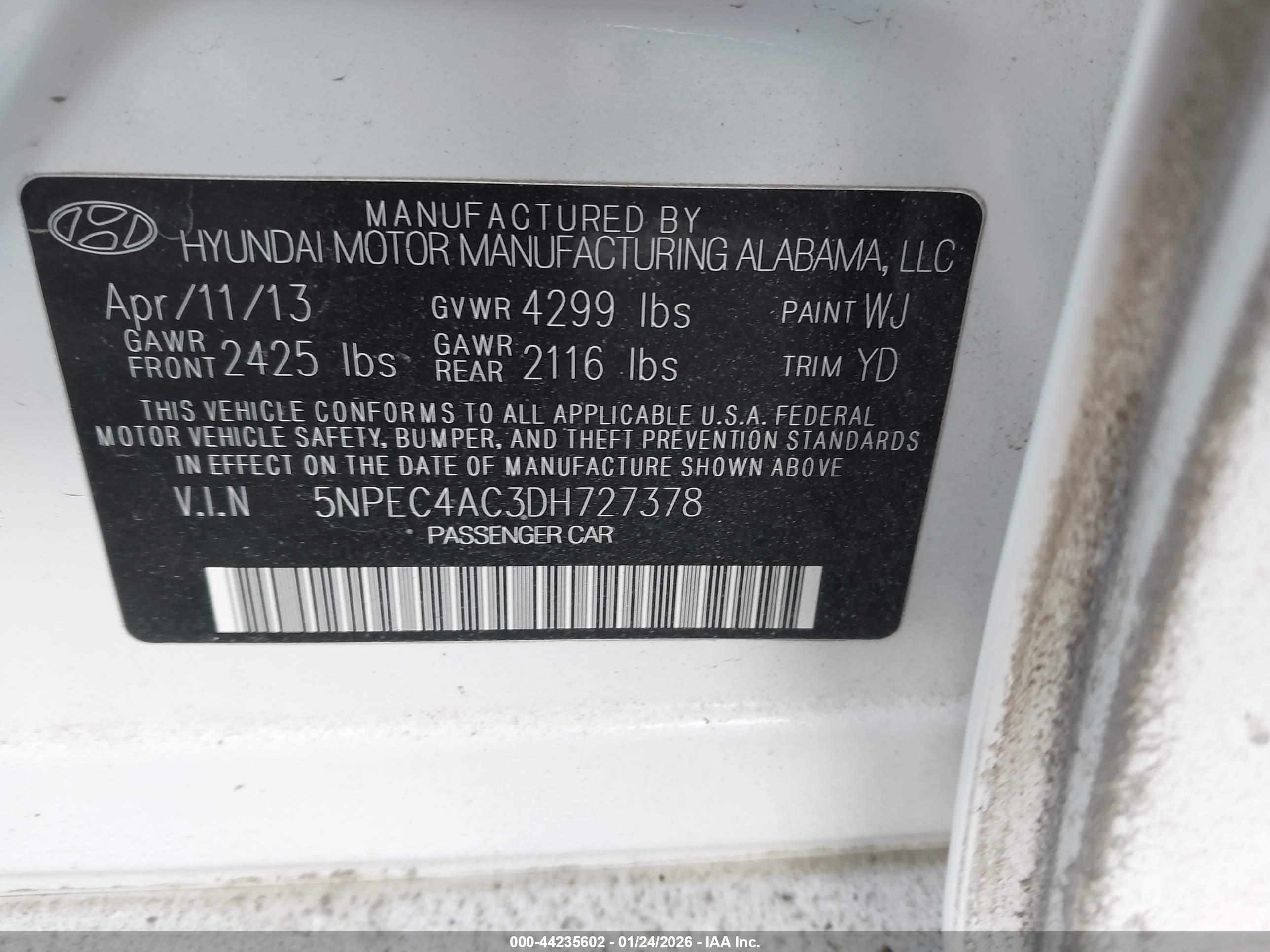 HYUNDAI SONATA image 9