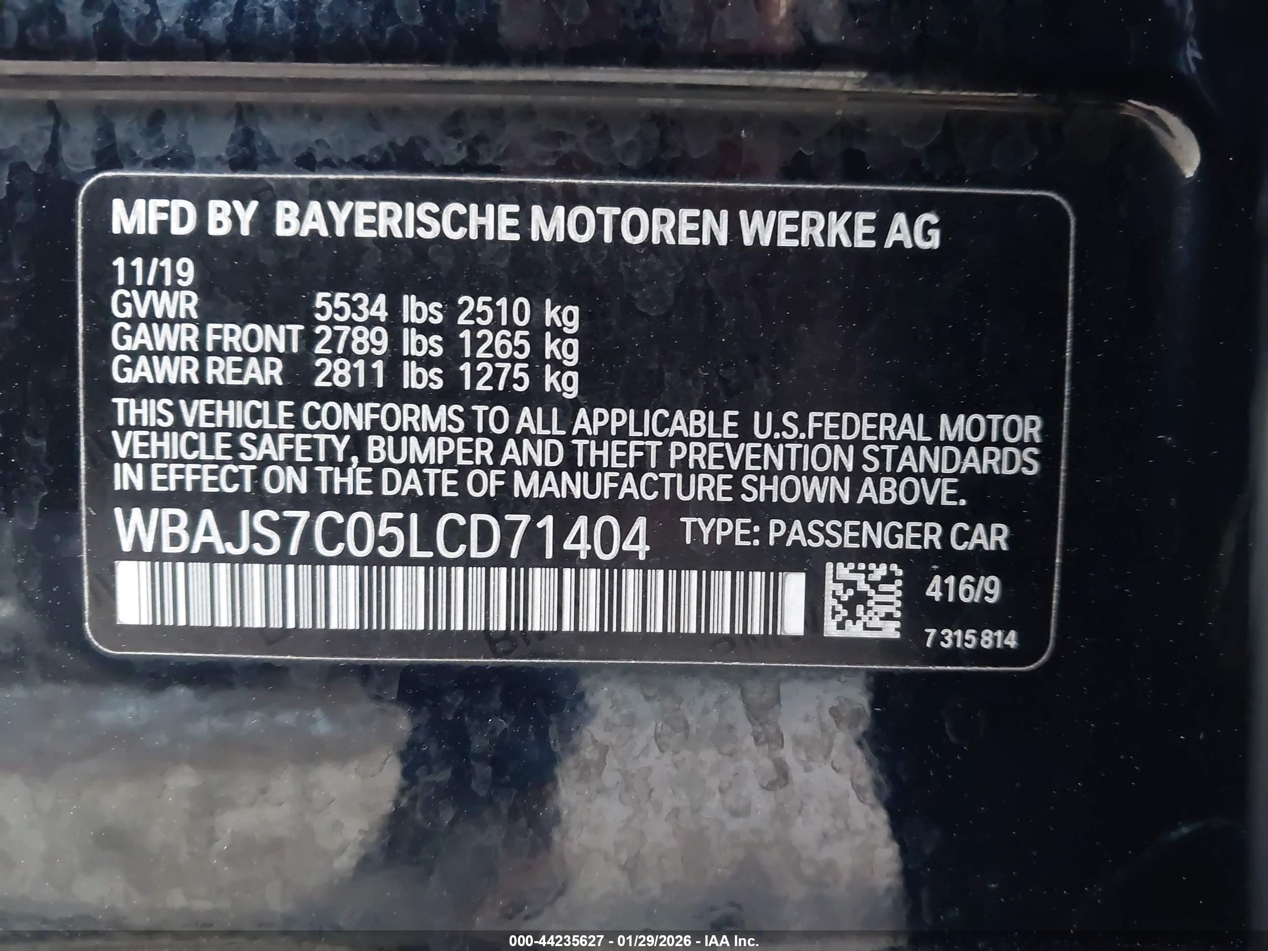 BMW M550I image 9