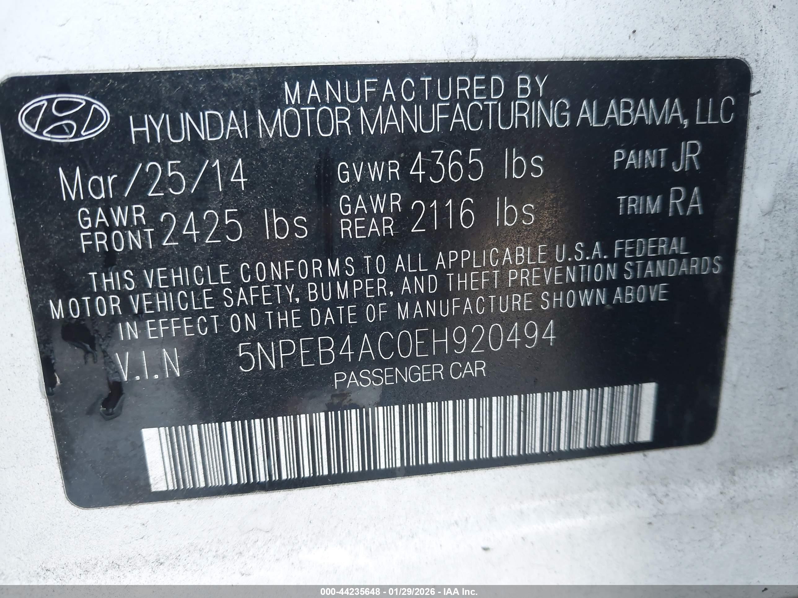 HYUNDAI SONATA image 9