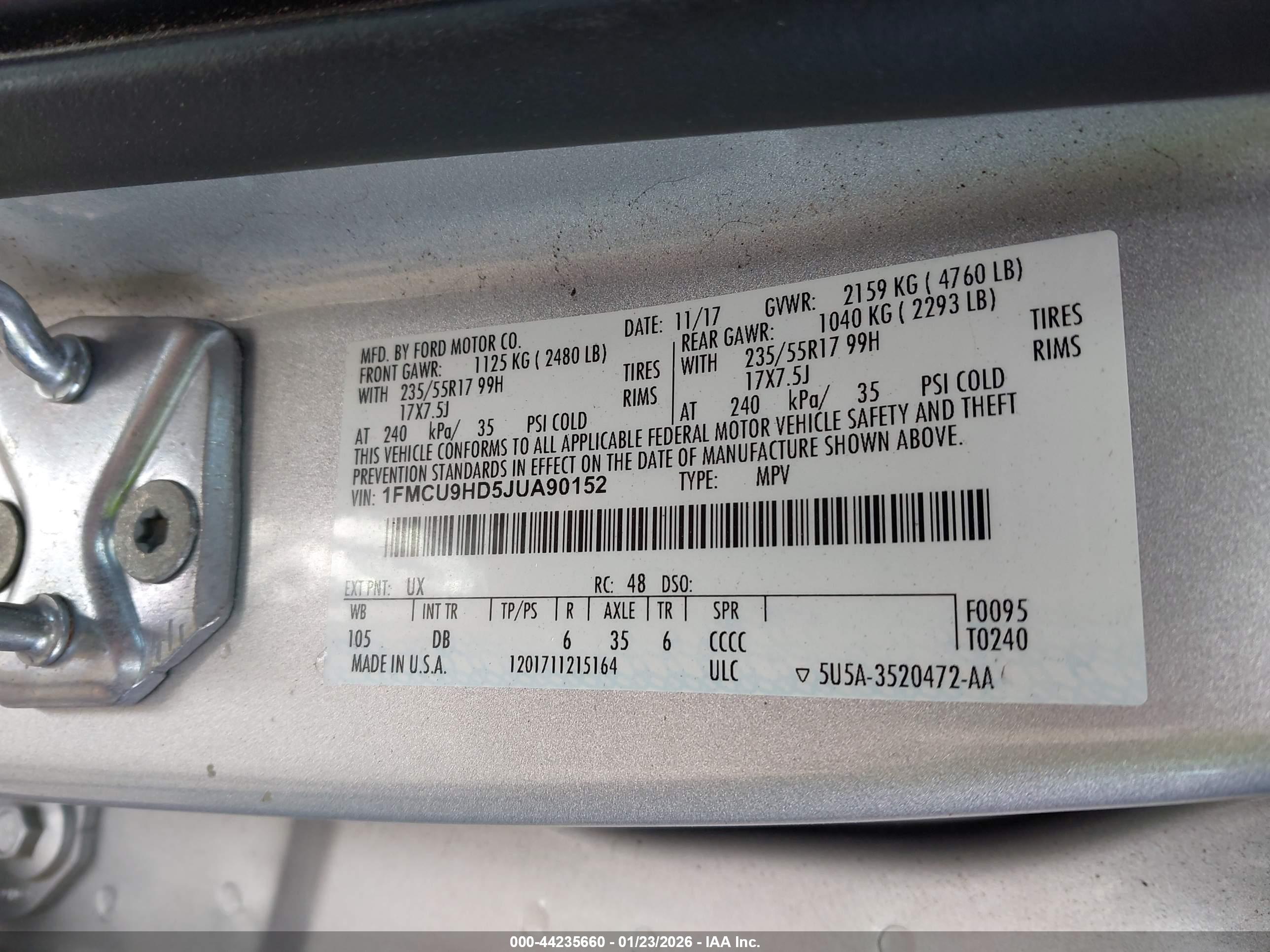 FORD ESCAPE image 9