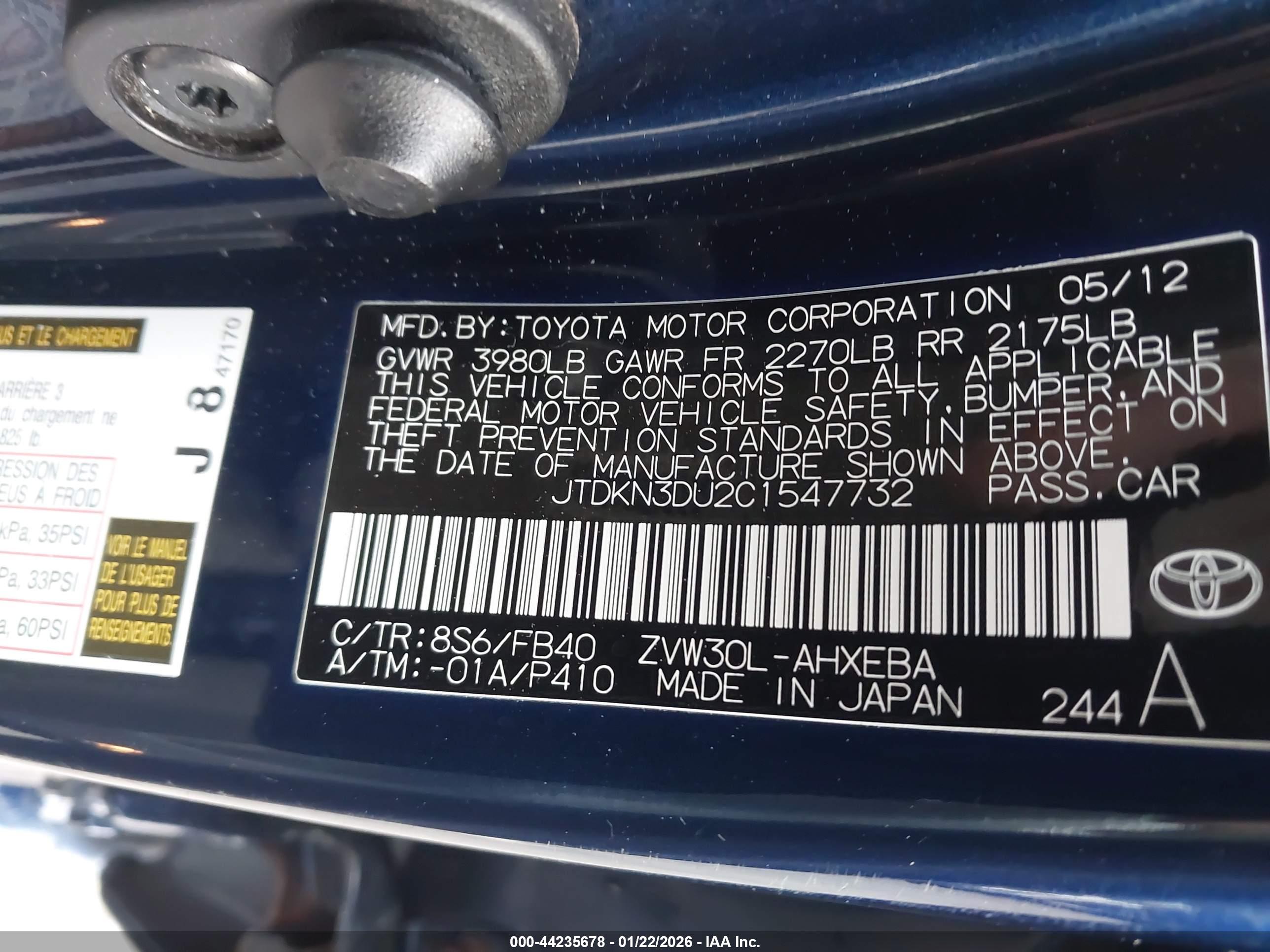 TOYOTA PRIUS image 9