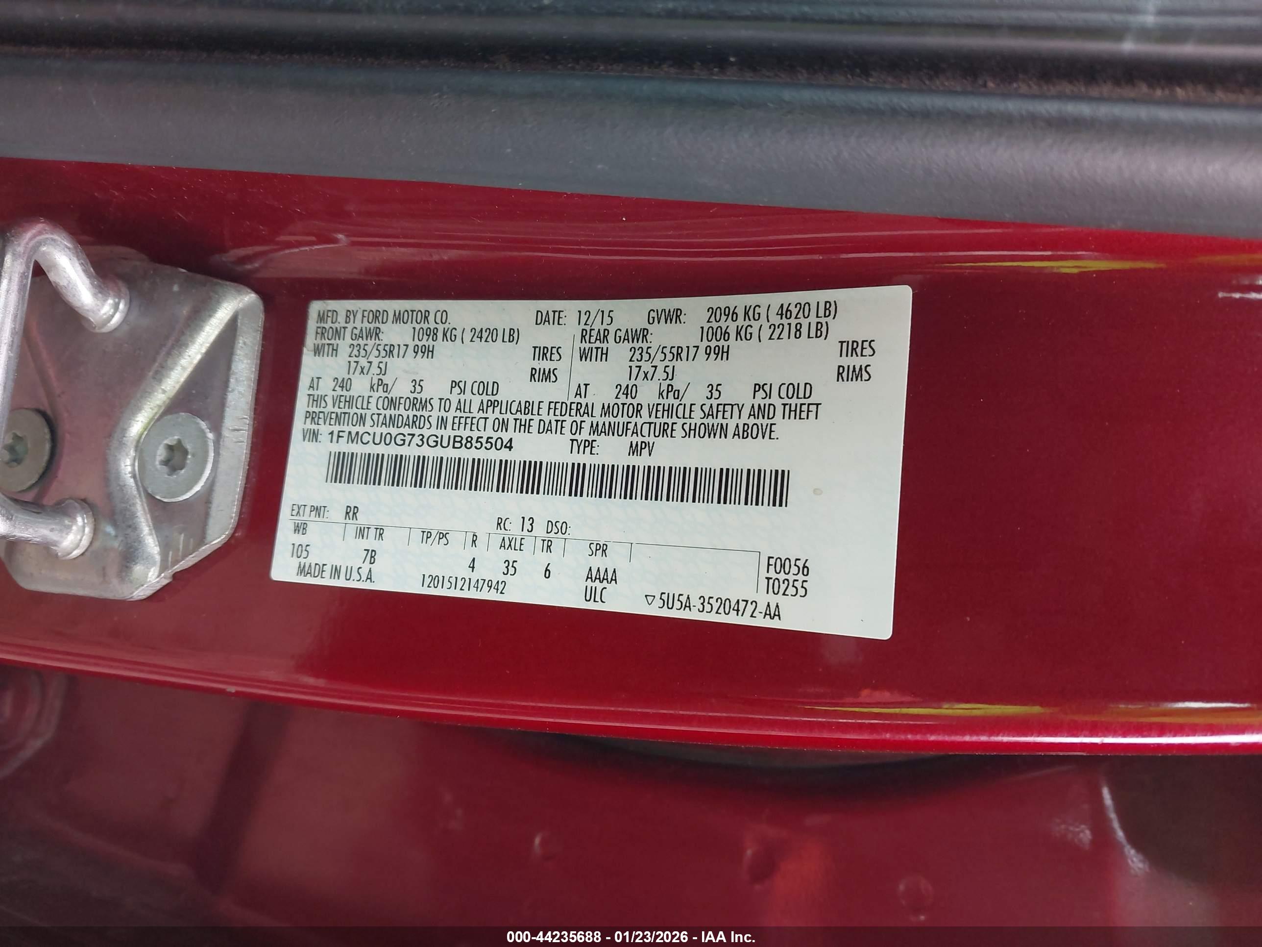FORD ESCAPE image 9