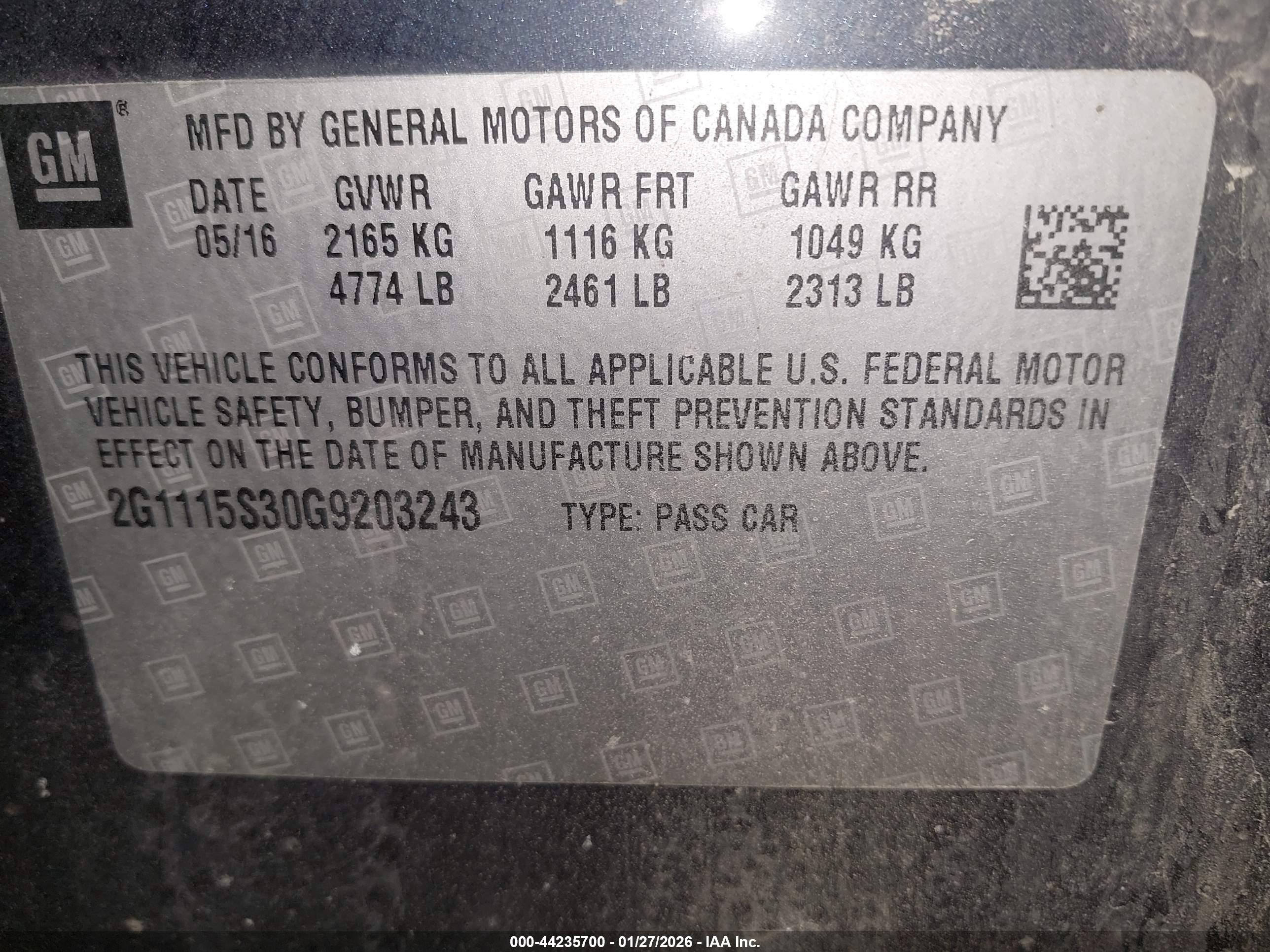 CHEVROLET IMPALA image 9