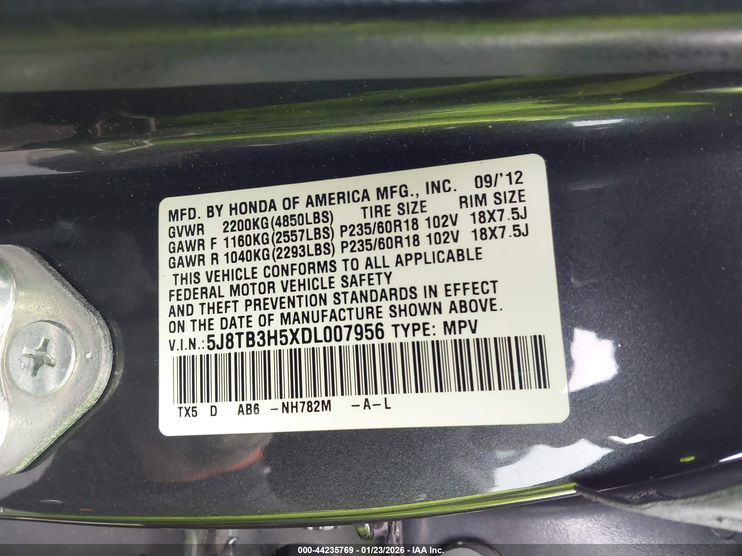 ACURA RDX image 9
