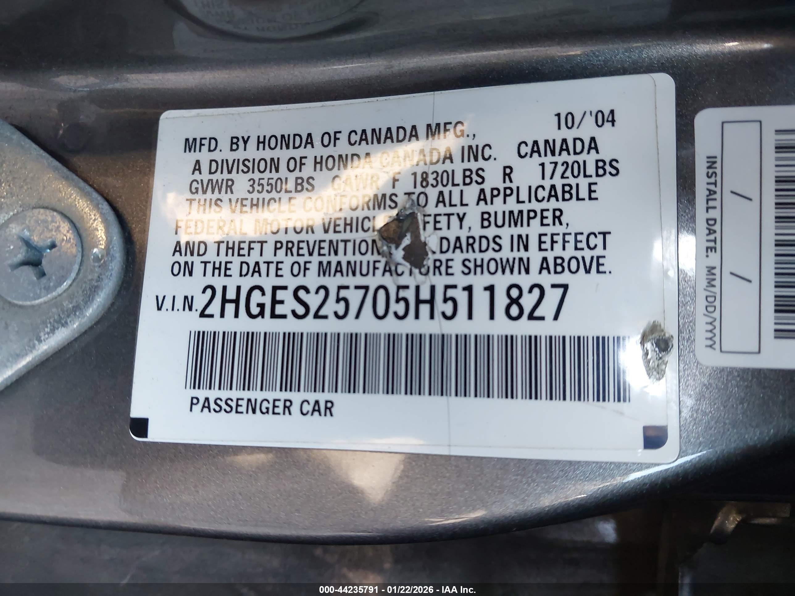 HONDA CIVIC image 9