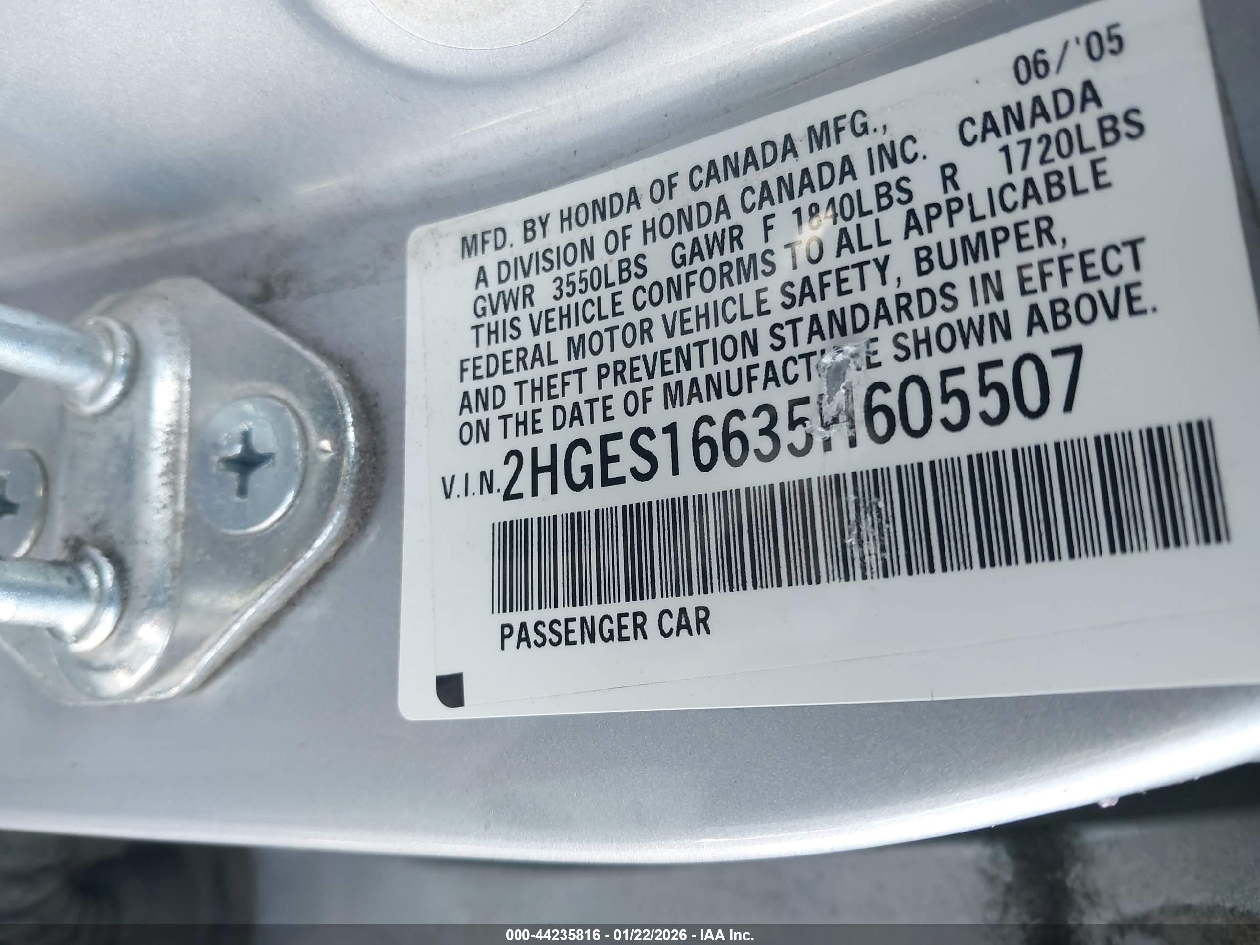 HONDA CIVIC image 9