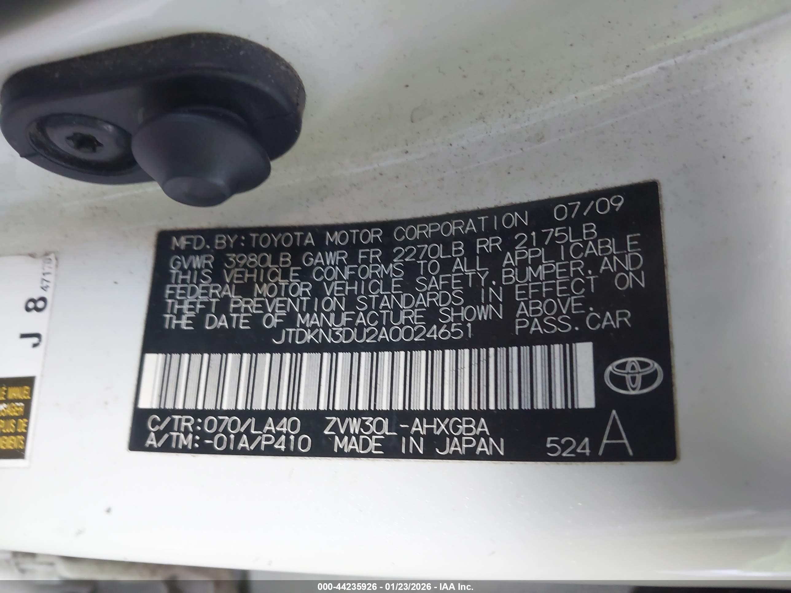 TOYOTA PRIUS image 9