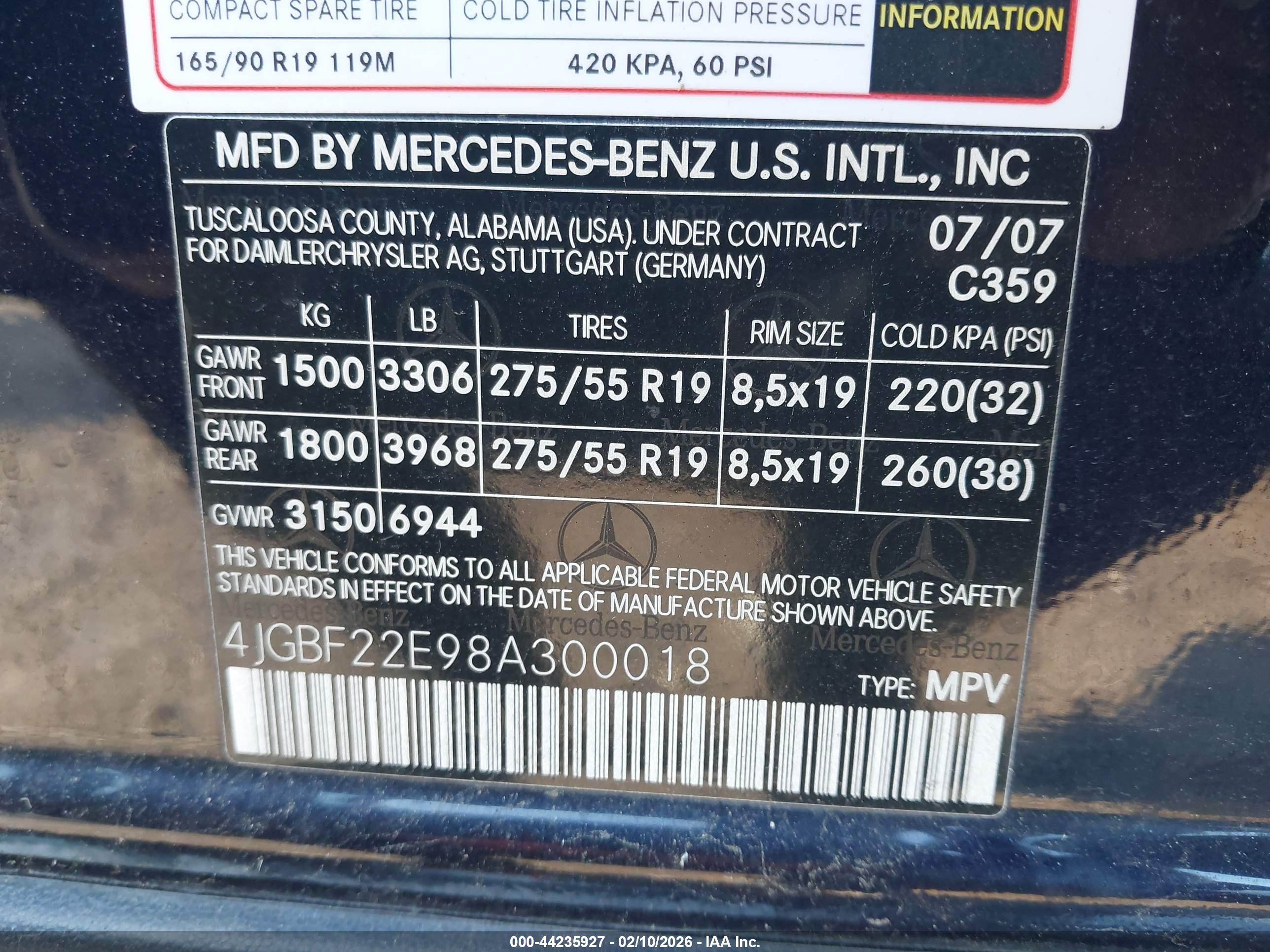 MERCEDES-BENZ GL image 9