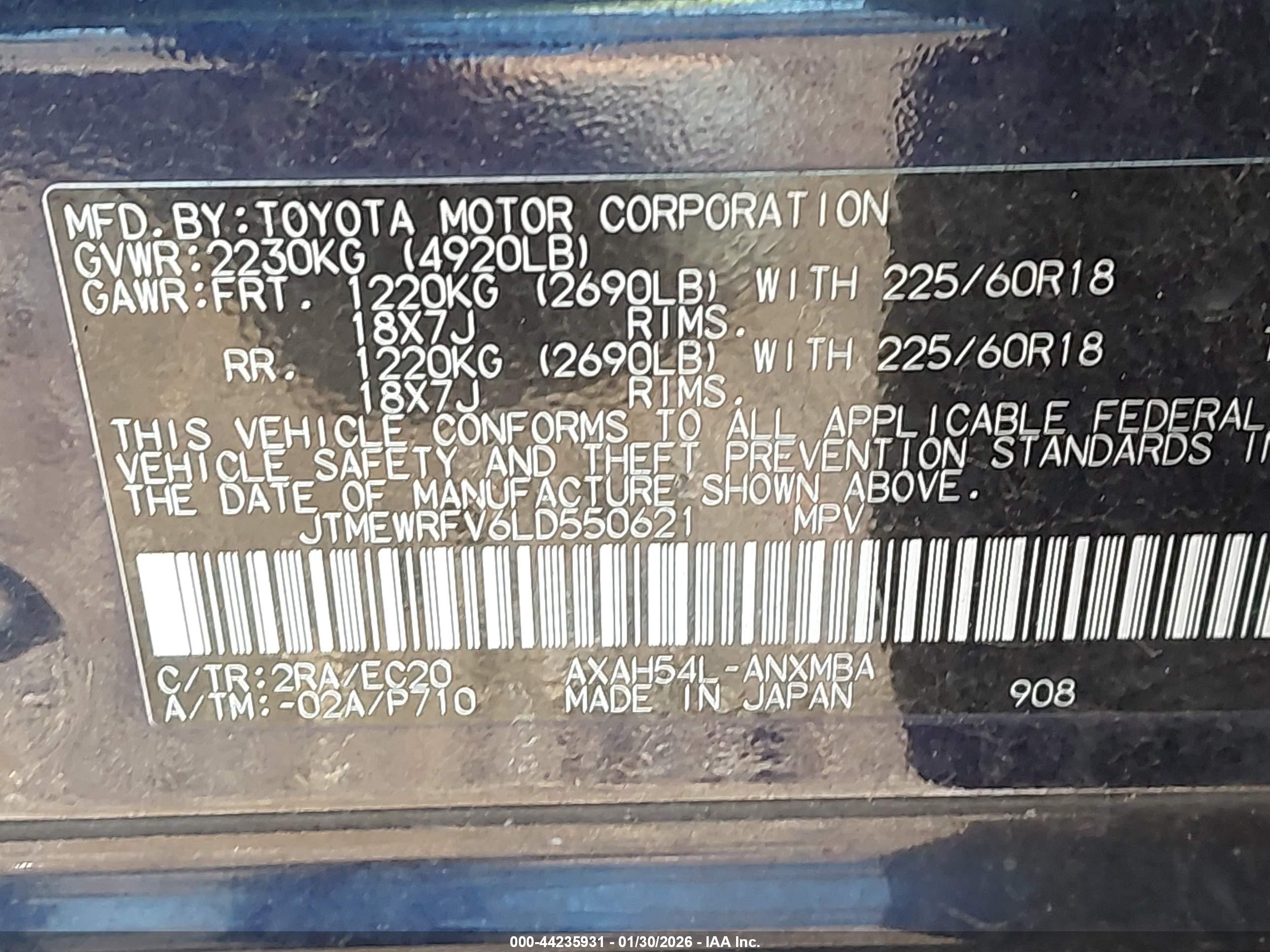 TOYOTA RAV4 image 9