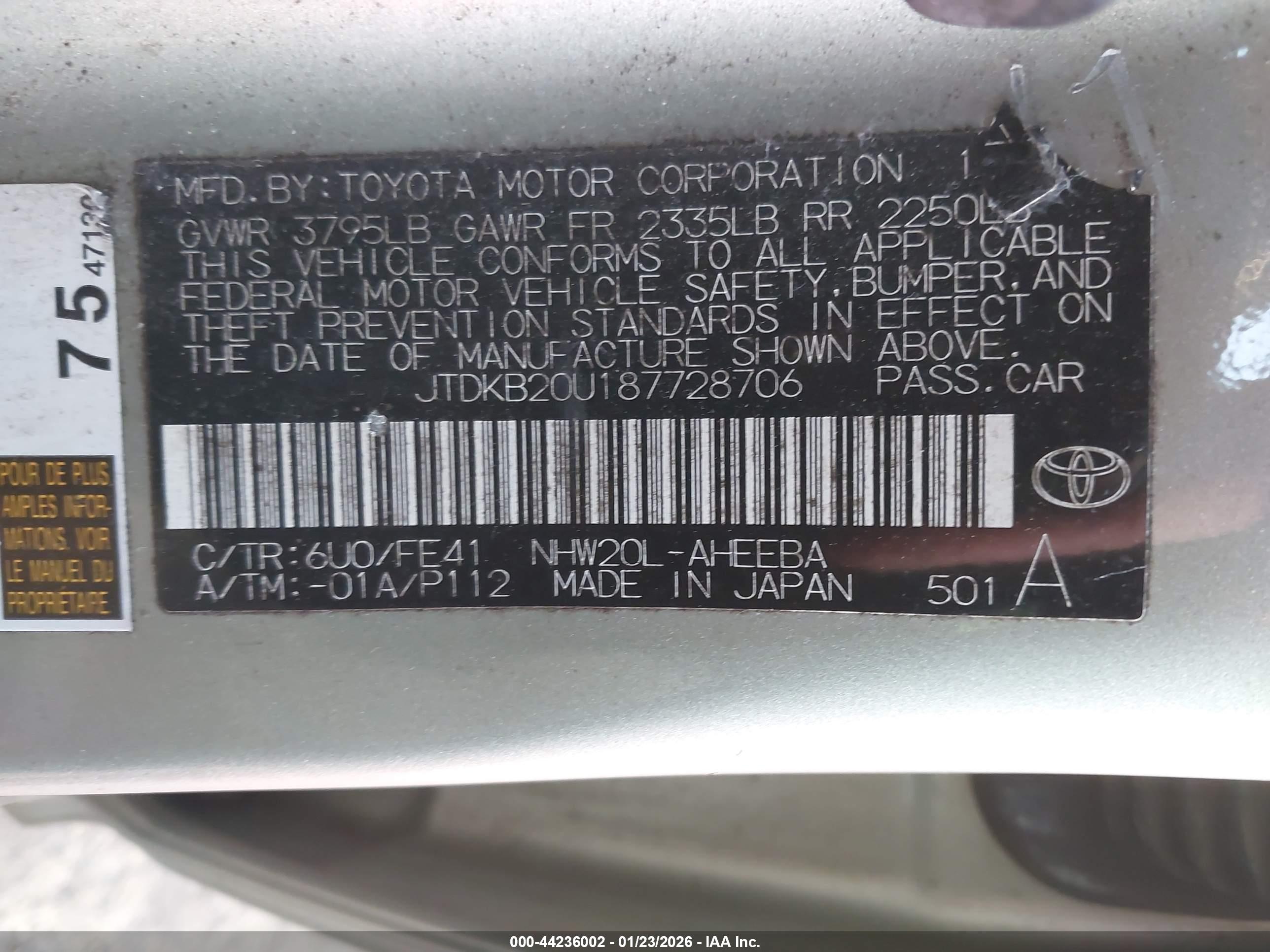 TOYOTA PRIUS image 9