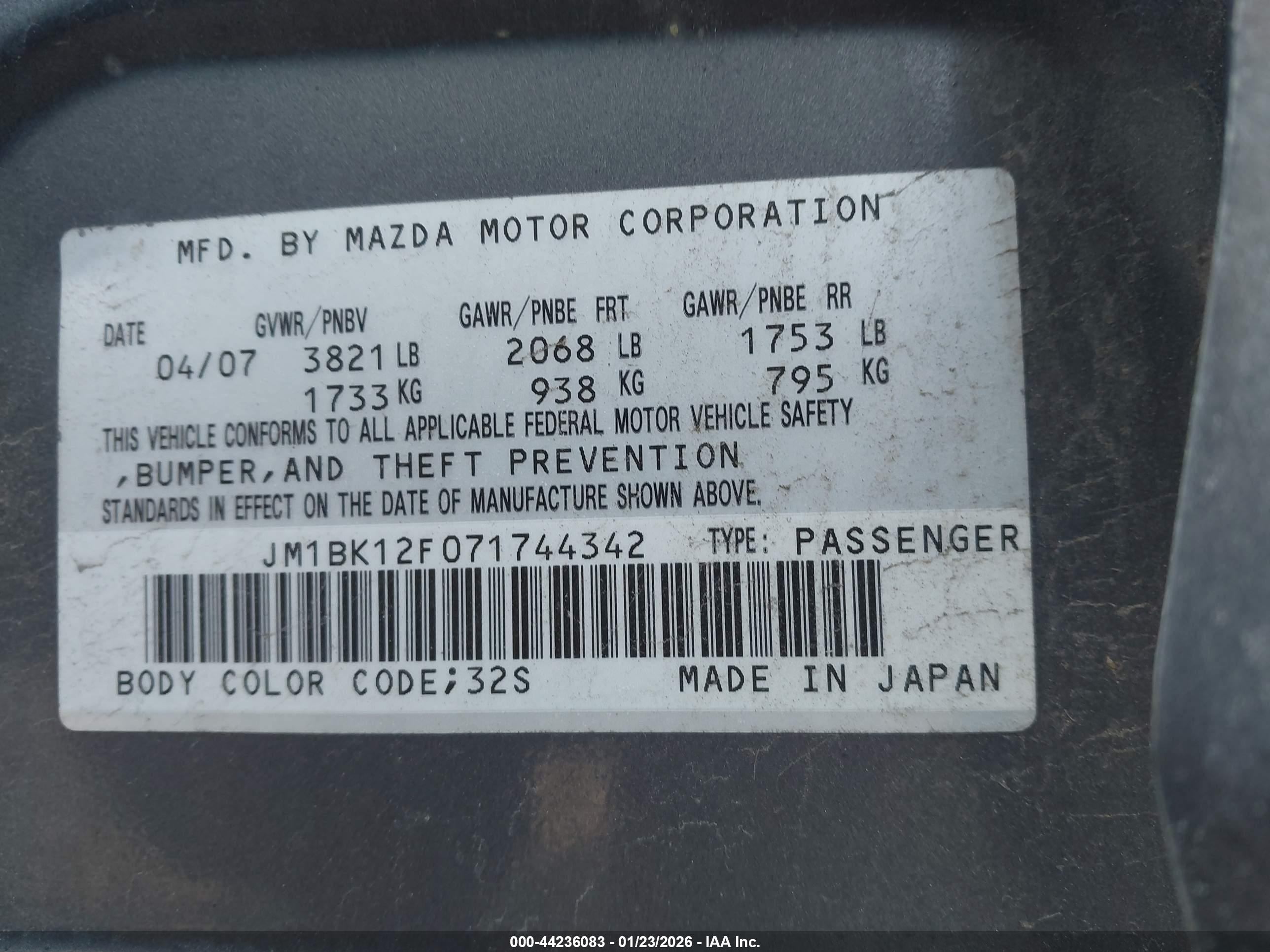 MAZDA MAZDA3 image 9