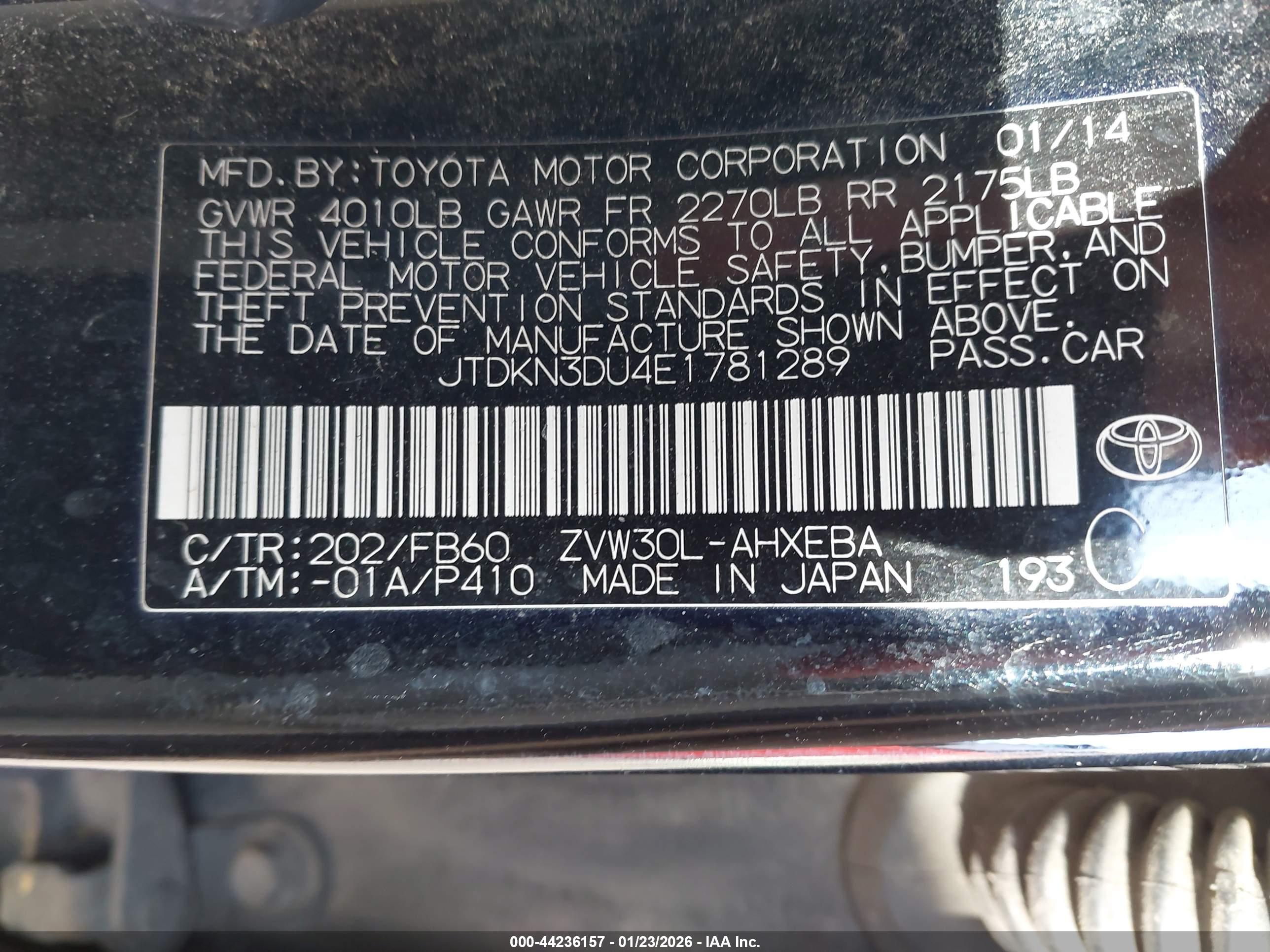 TOYOTA PRIUS image 9