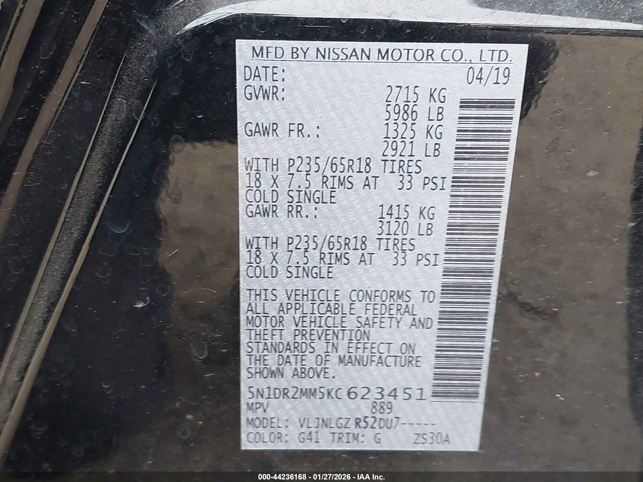 NISSAN PATHFINDER image 9