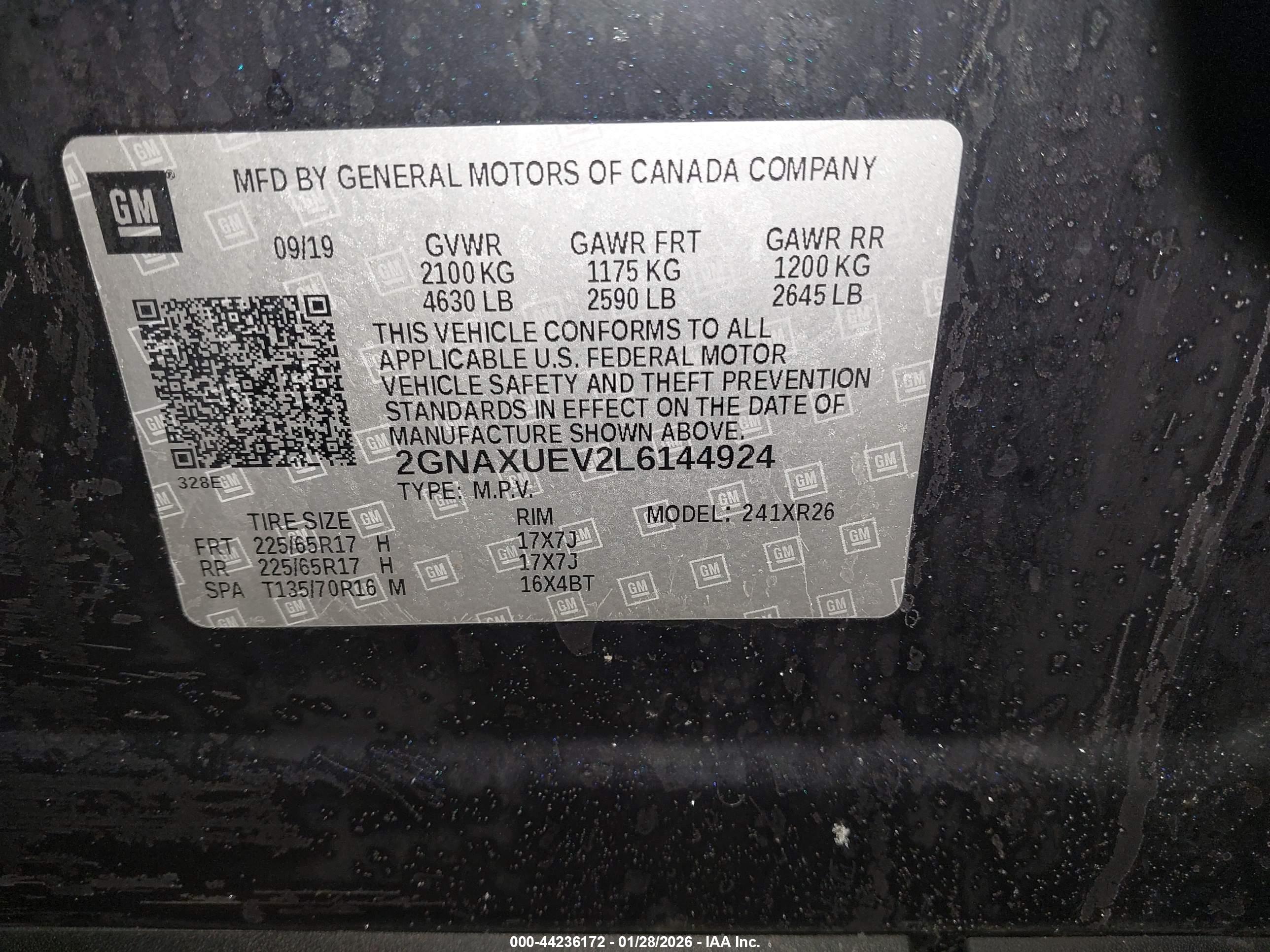 CHEVROLET EQUINOX image 9