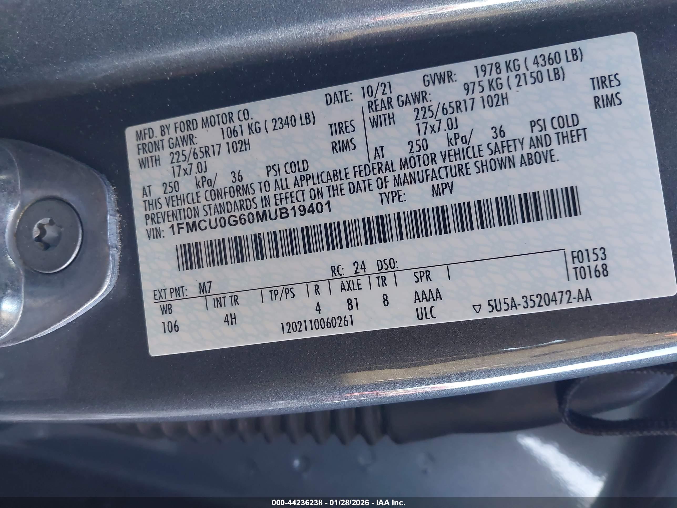 FORD ESCAPE image 9