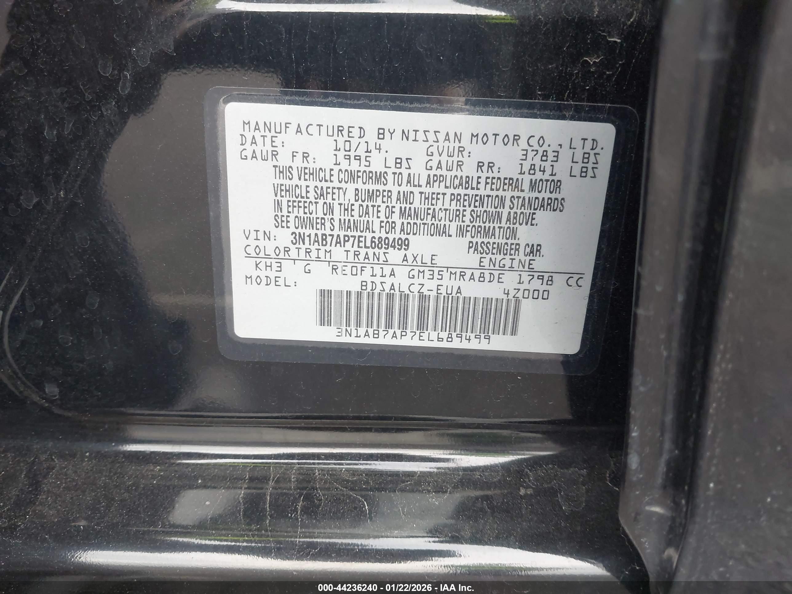NISSAN SENTRA image 9