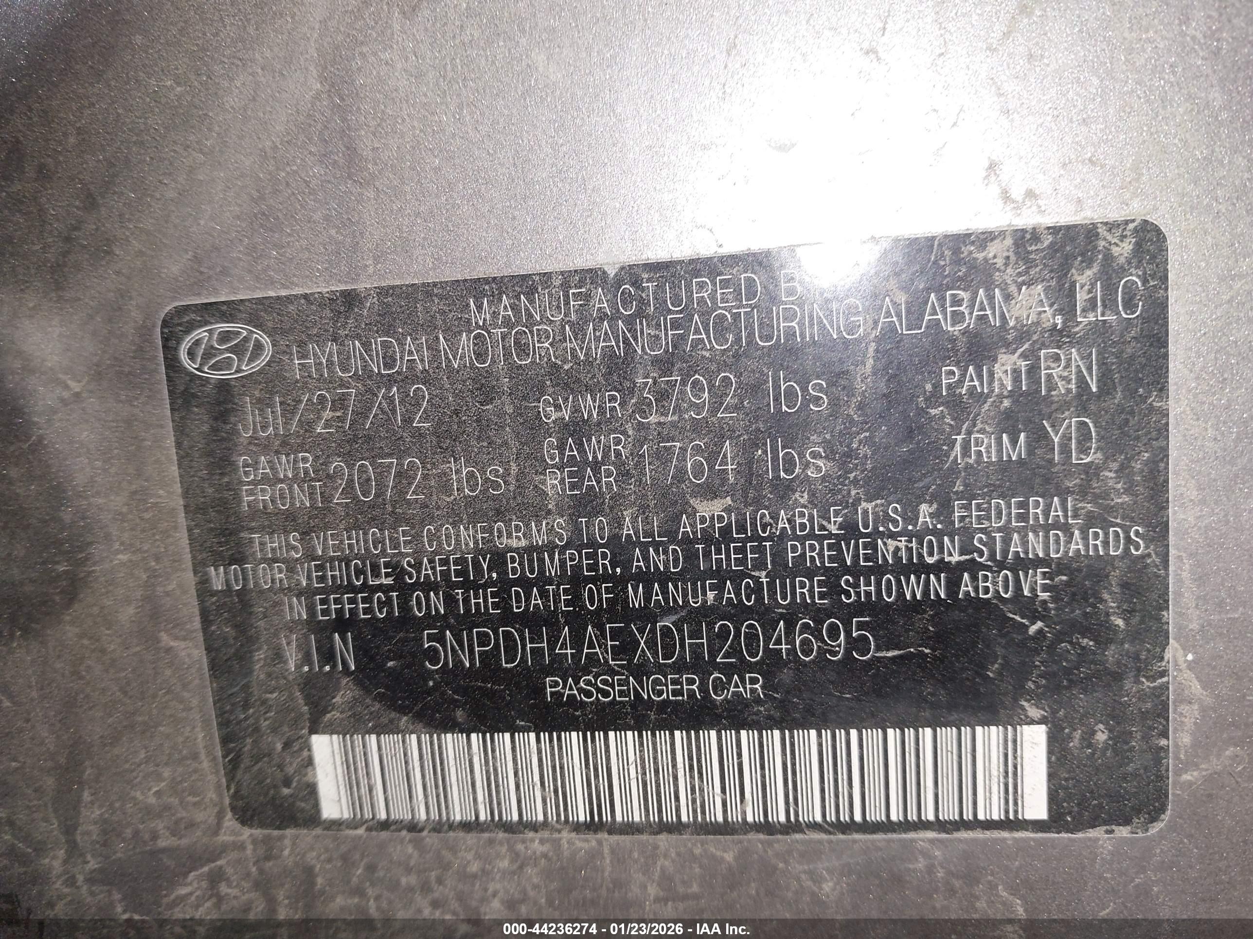 HYUNDAI ELANTRA image 9