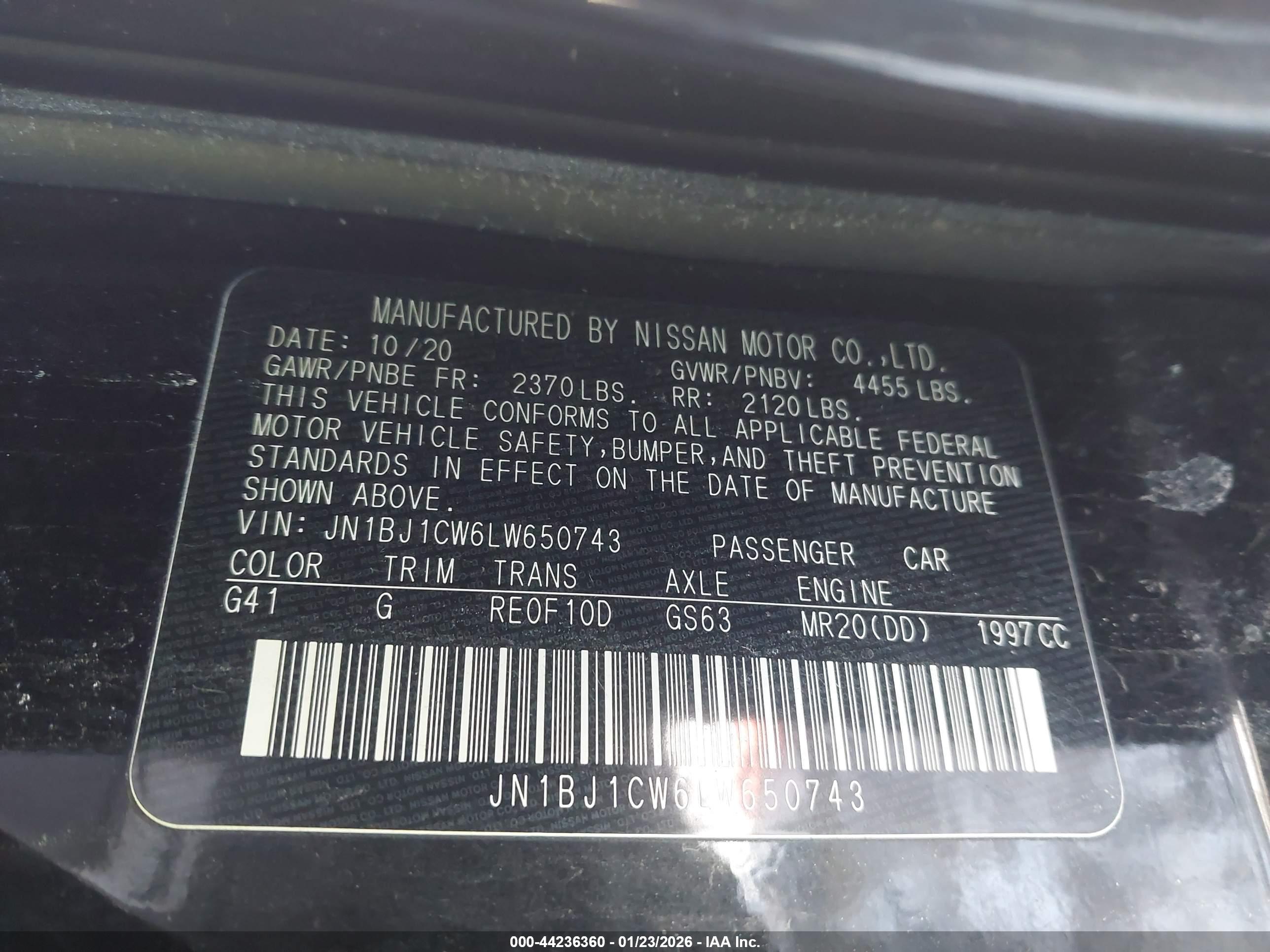 NISSAN ROGUE image 9