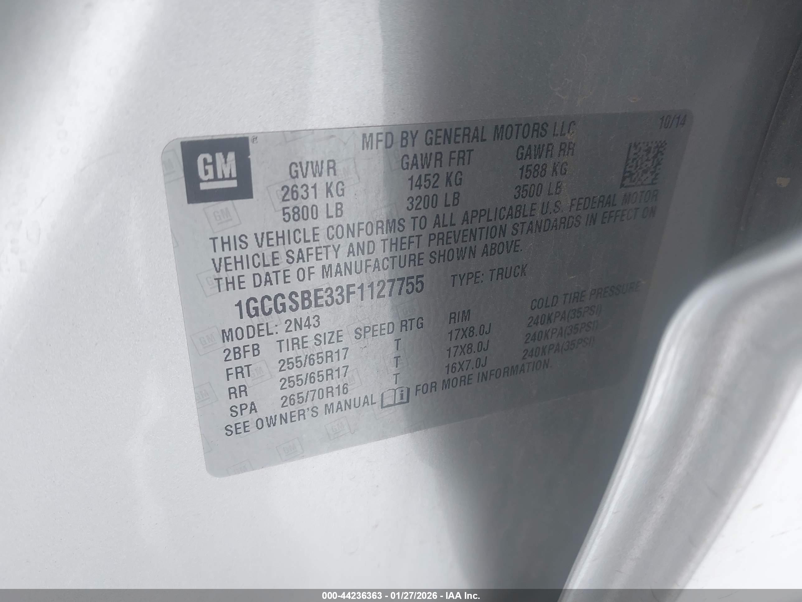 CHEVROLET COLORADO image 9