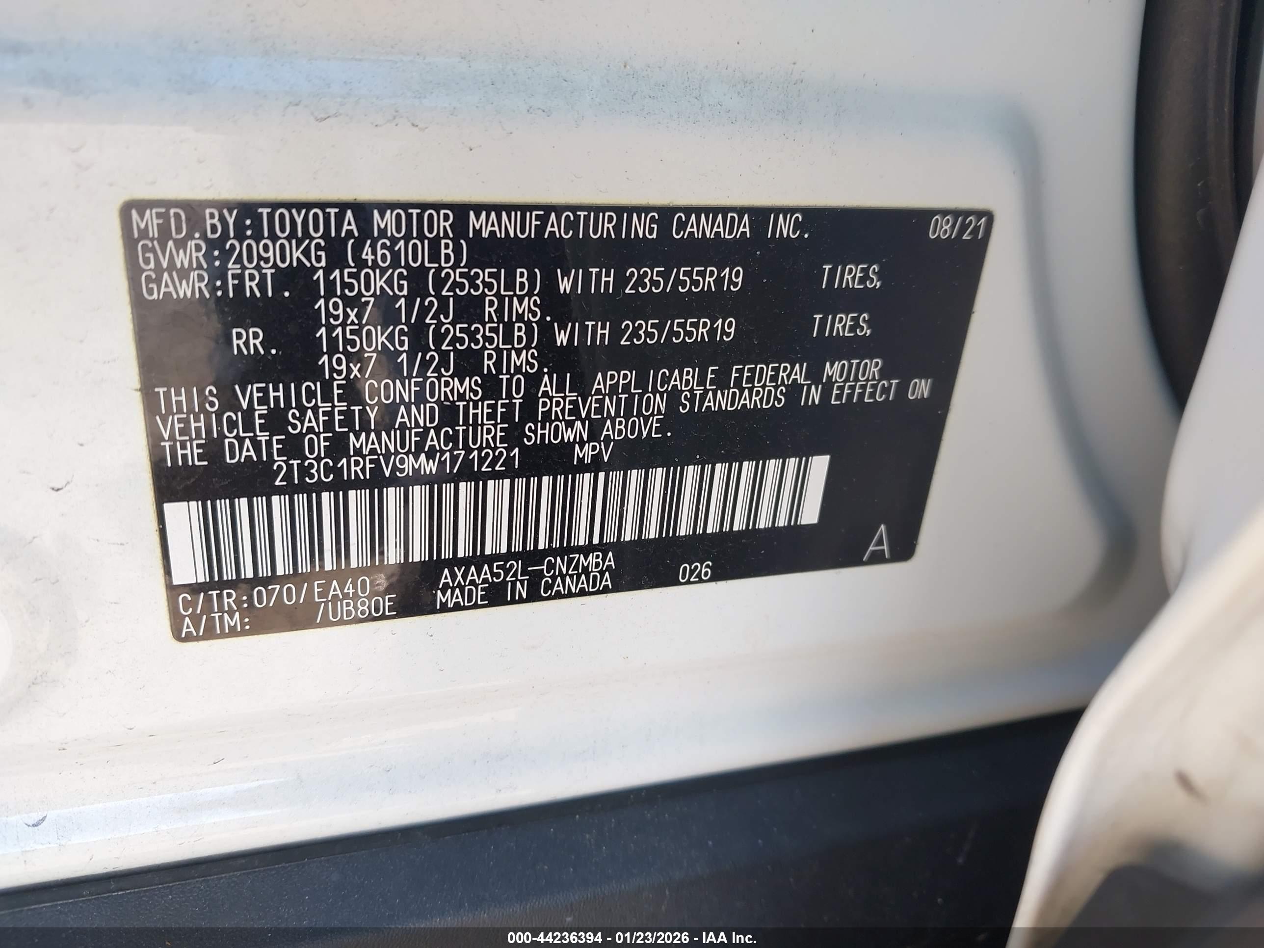 TOYOTA RAV4 image 9