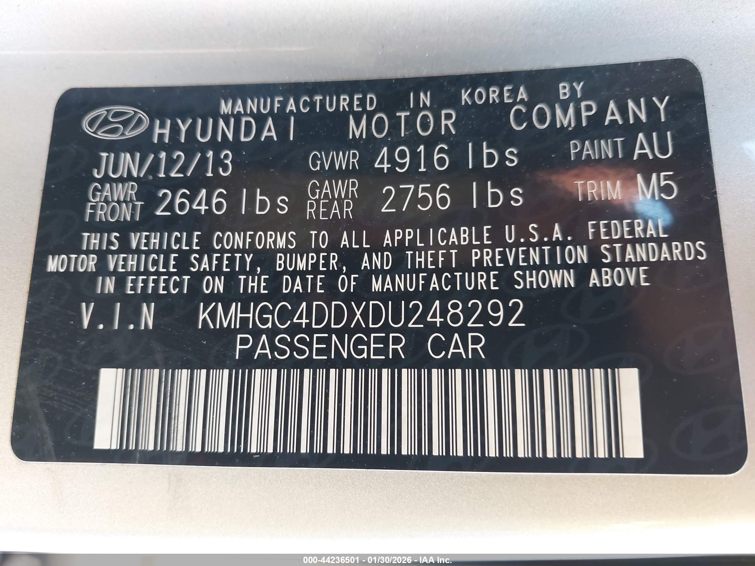 HYUNDAI GENESIS image 9