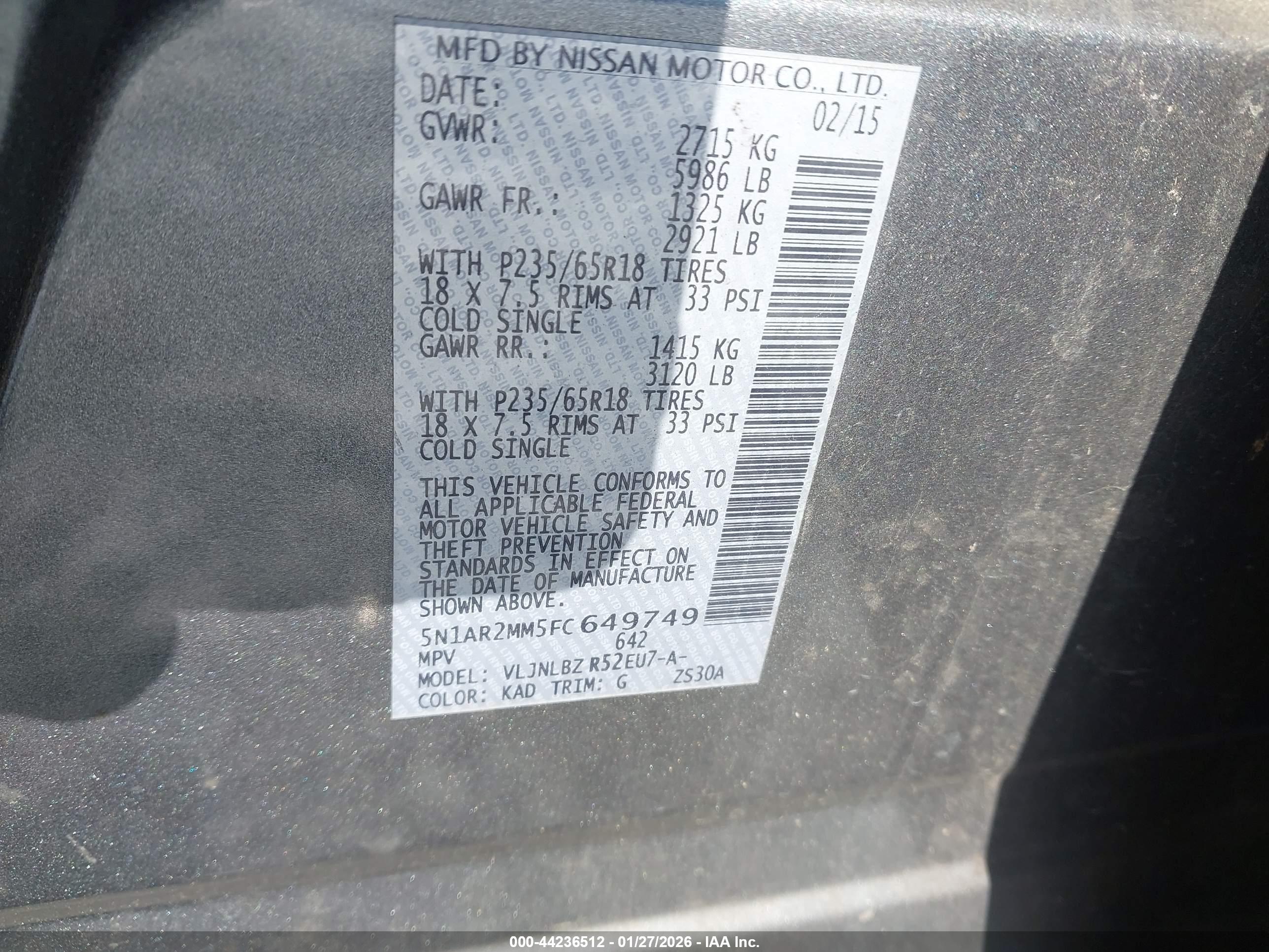 NISSAN PATHFINDER image 9