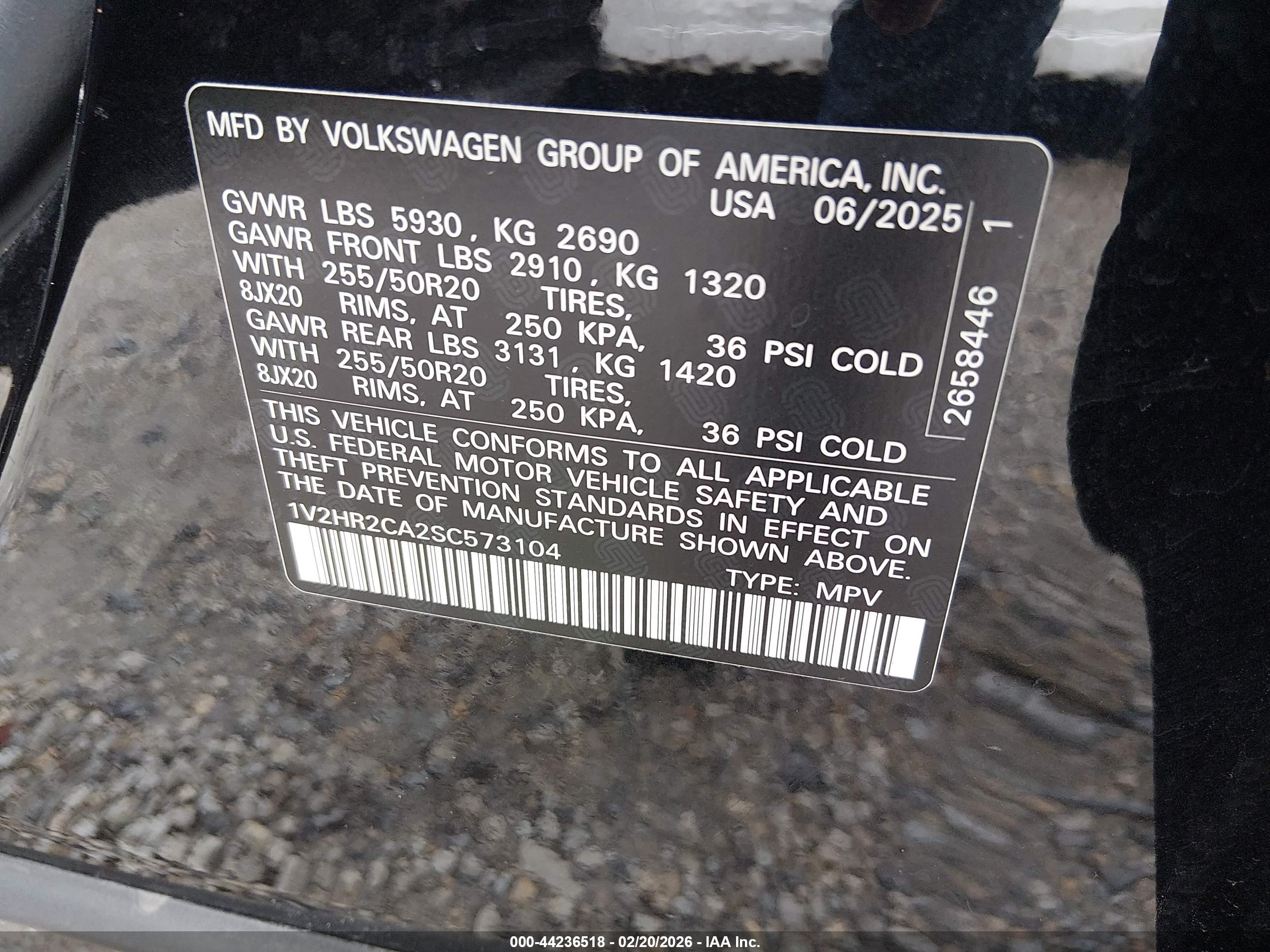 VOLKSWAGEN ATLAS image 9