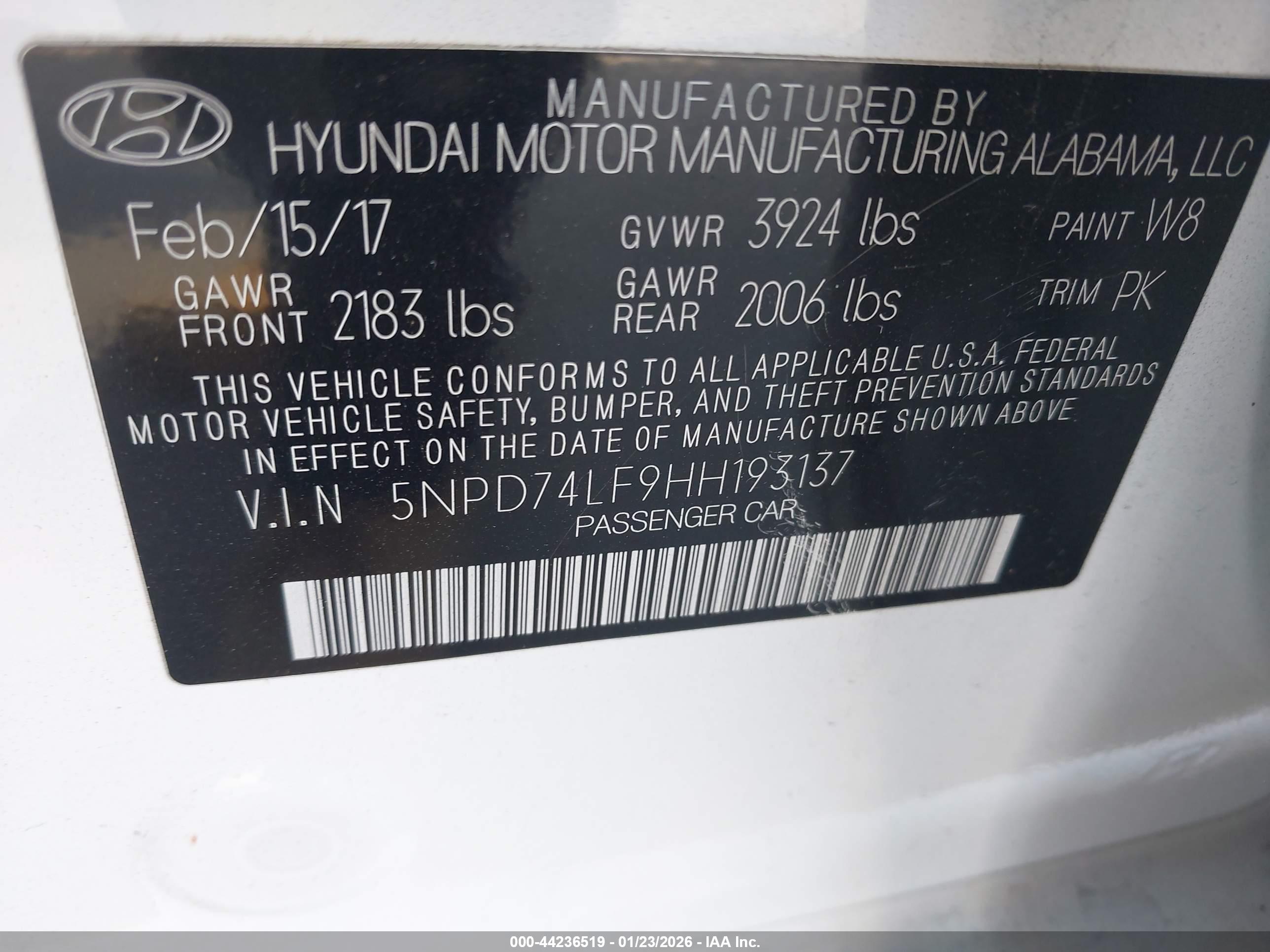 HYUNDAI ELANTRA image 9
