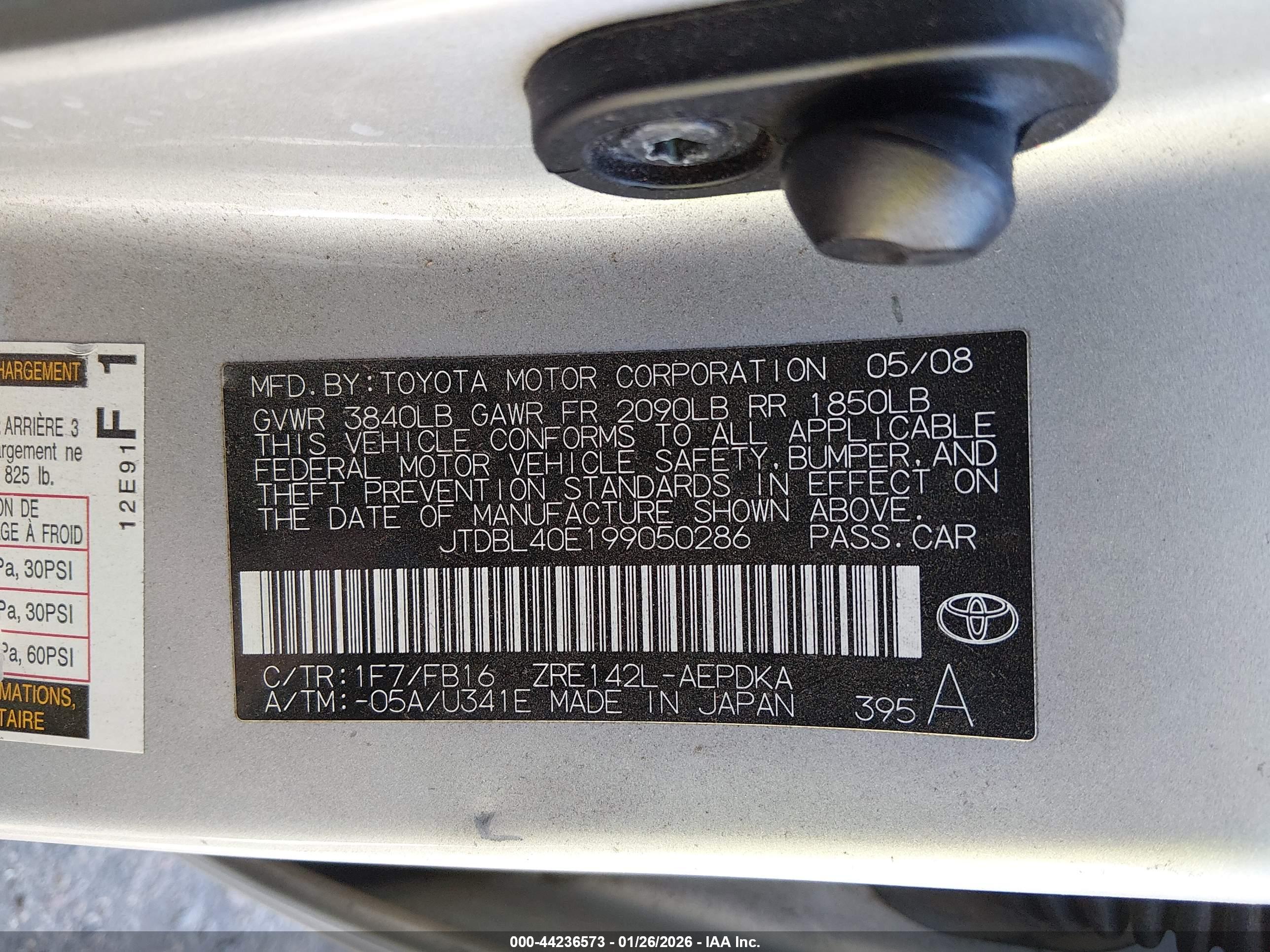 TOYOTA COROLLA image 9