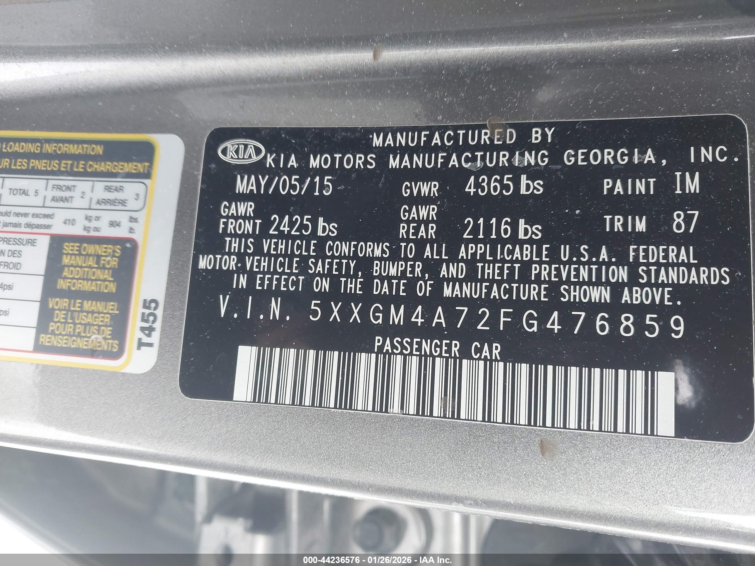 KIA OPTIMA image 9
