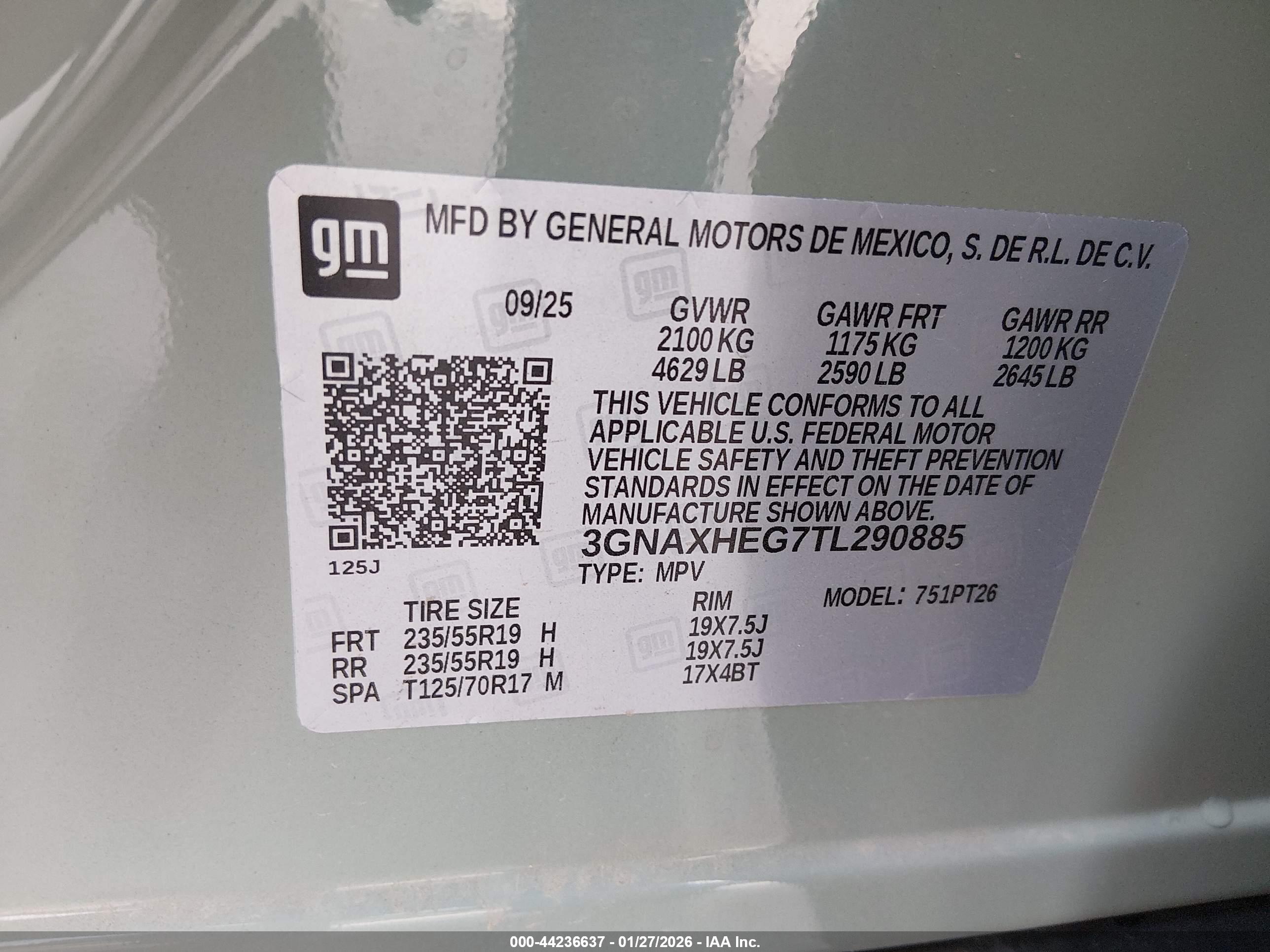 CHEVROLET EQUINOX image 9