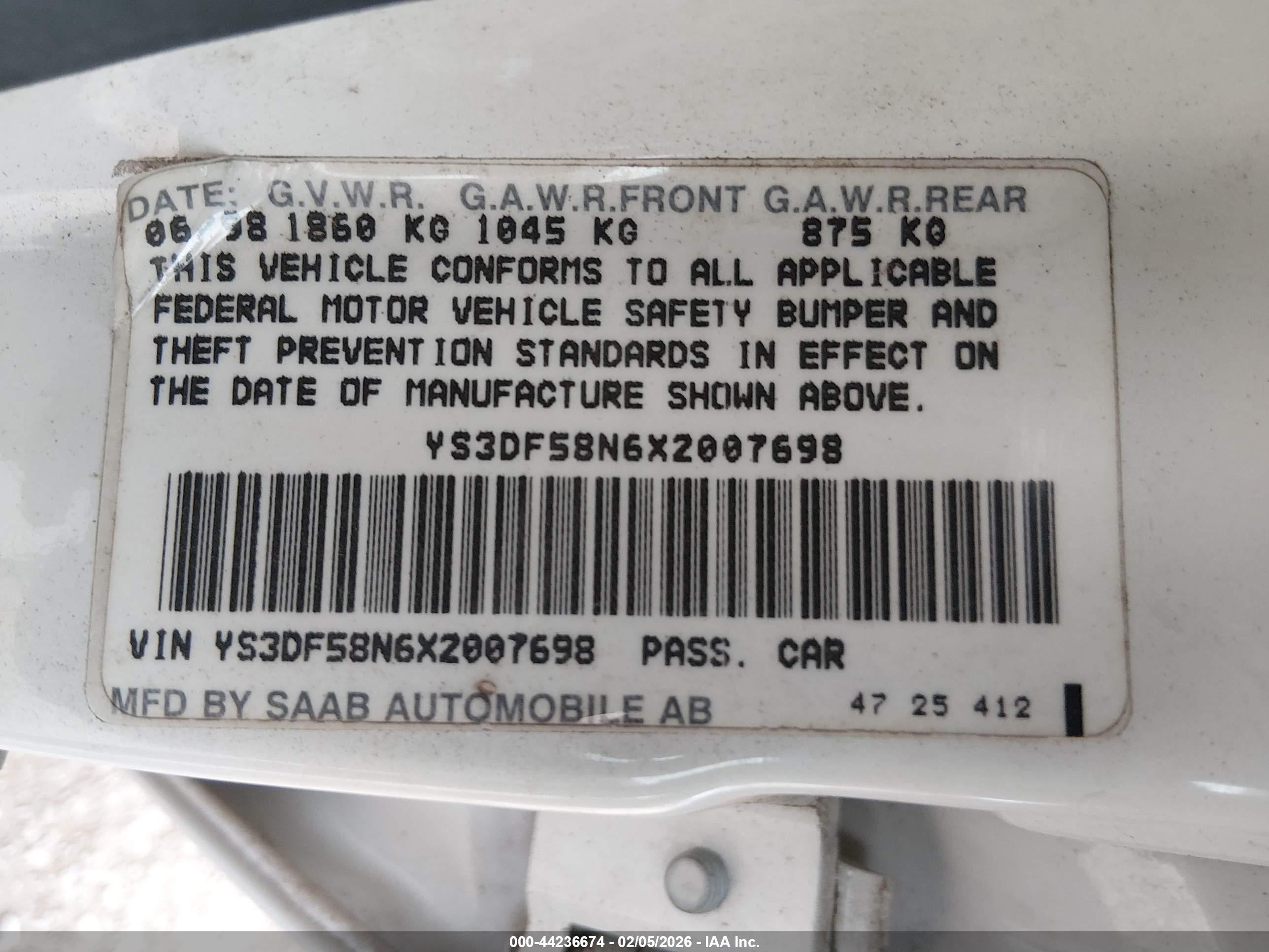 SAAB 9-3 image 9