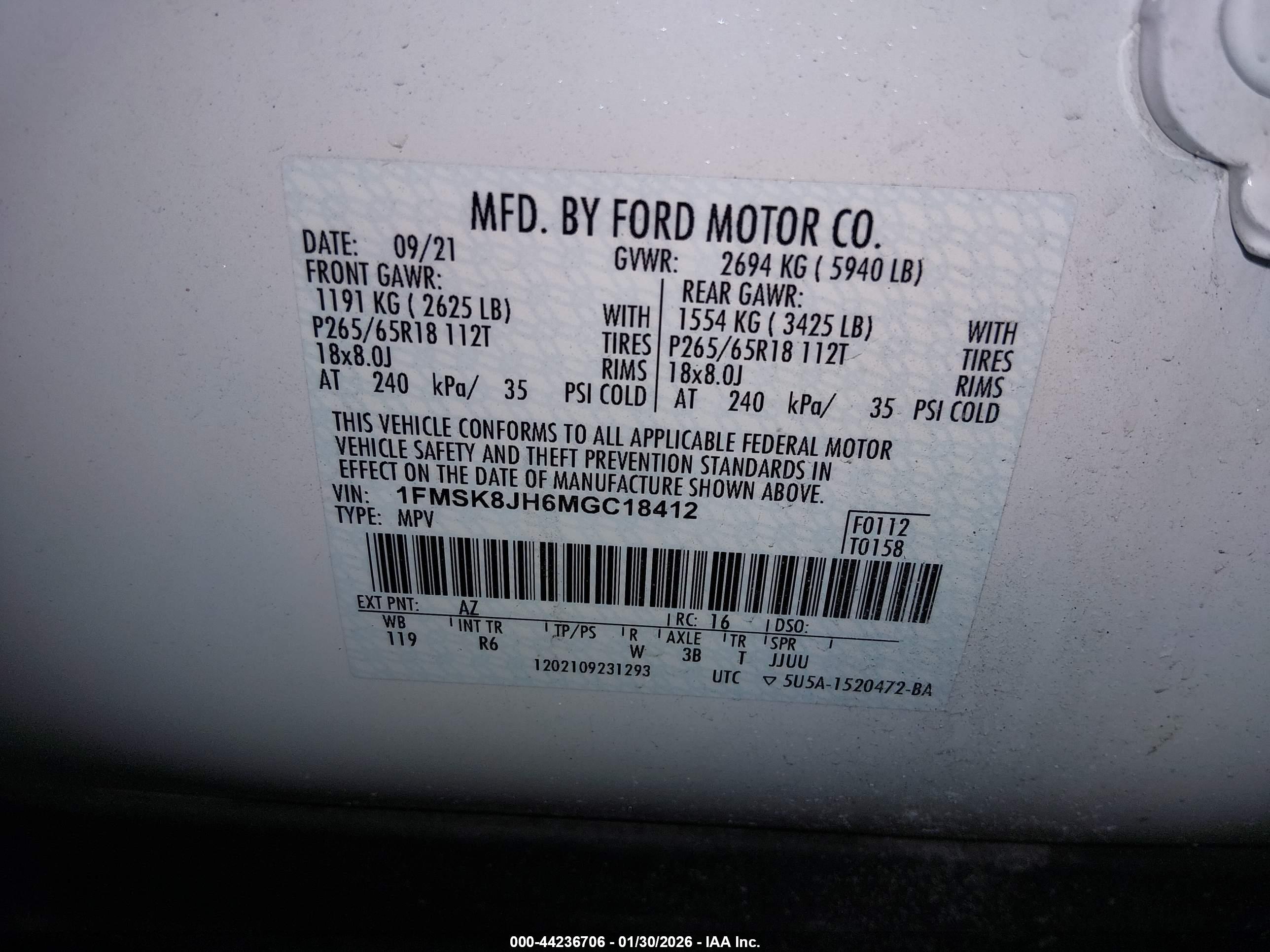 FORD EXPLORER image 9