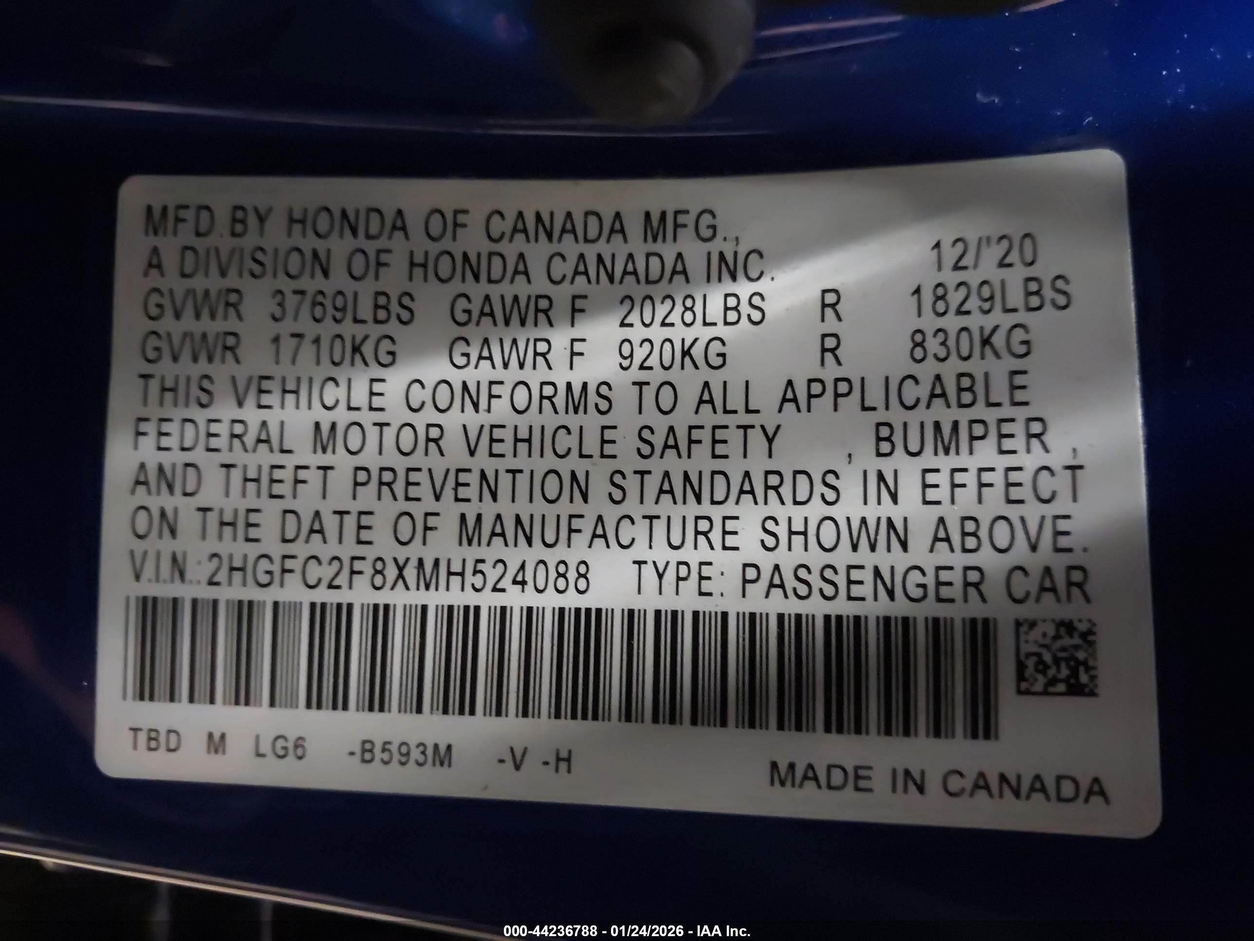 HONDA CIVIC image 9
