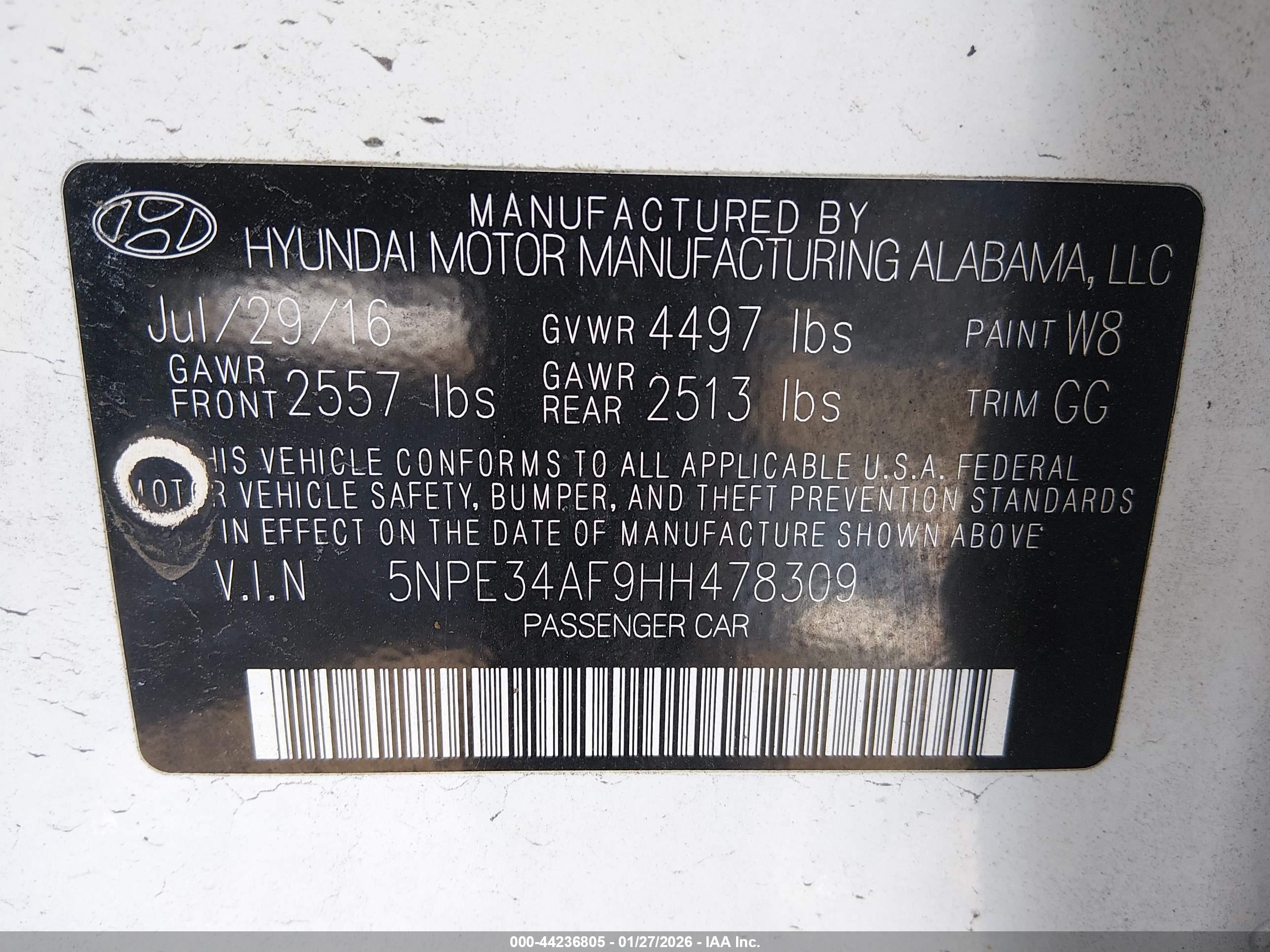 HYUNDAI SONATA image 9