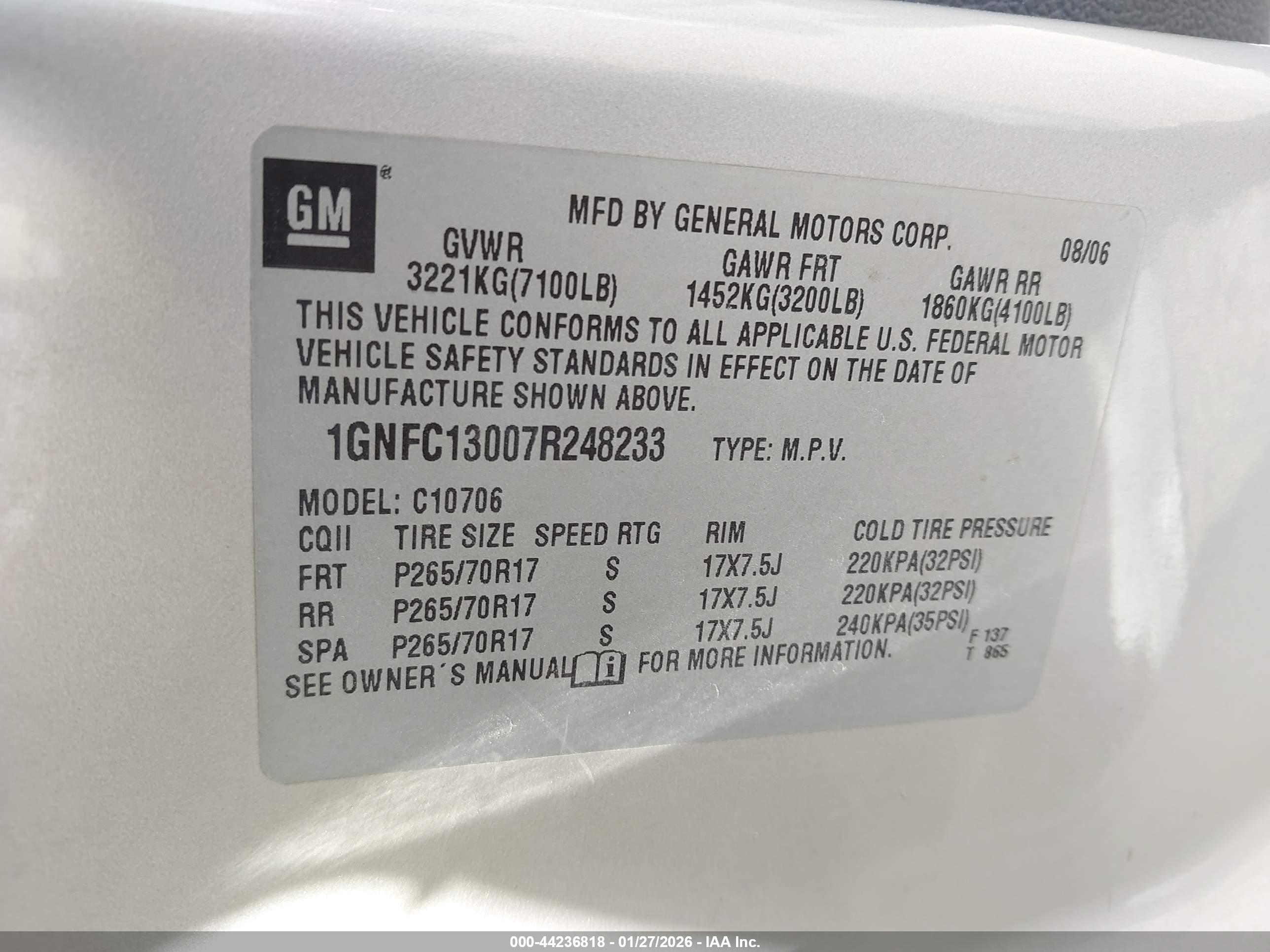 CHEVROLET TAHOE image 9