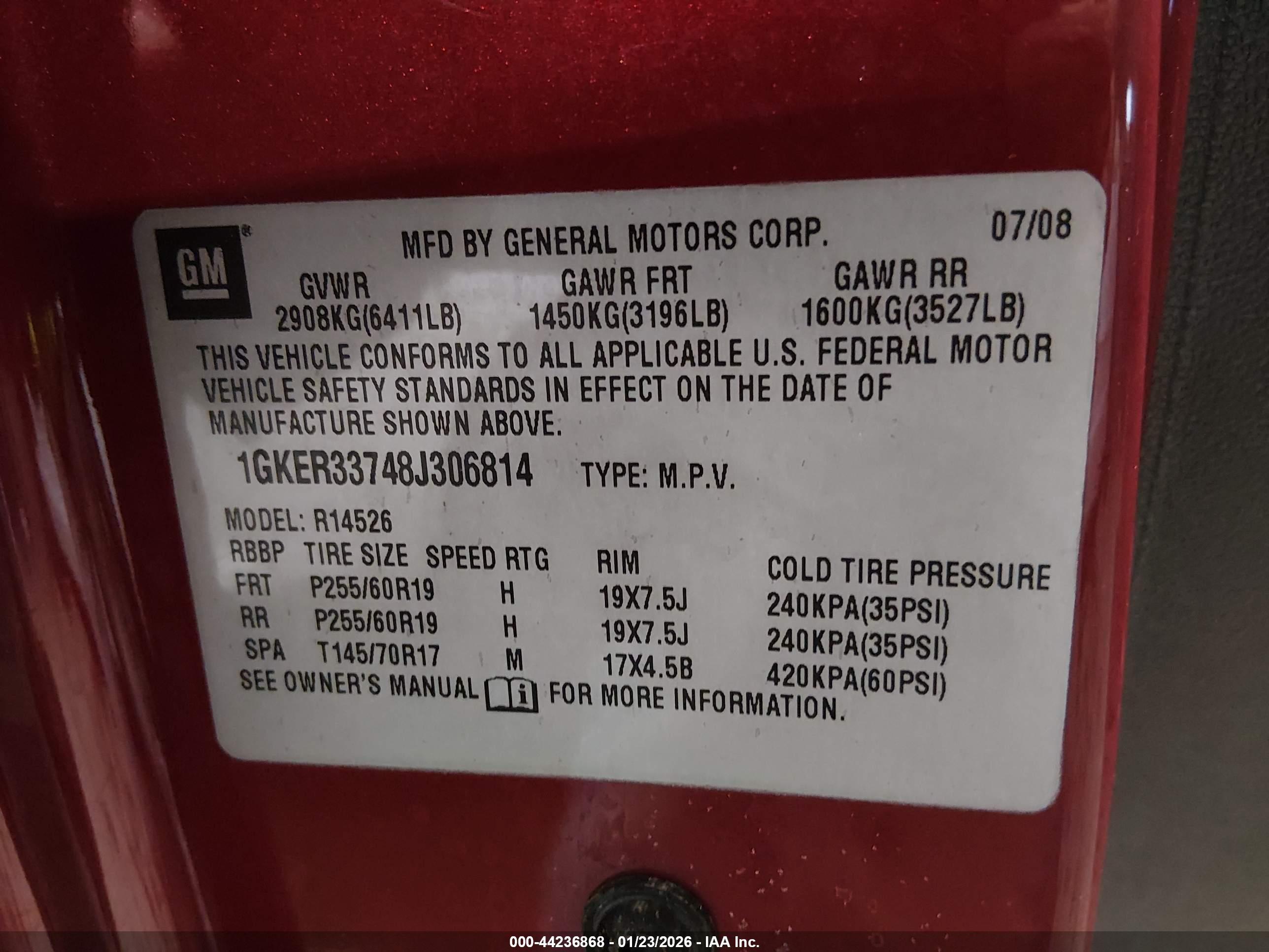GMC ACADIA image 9