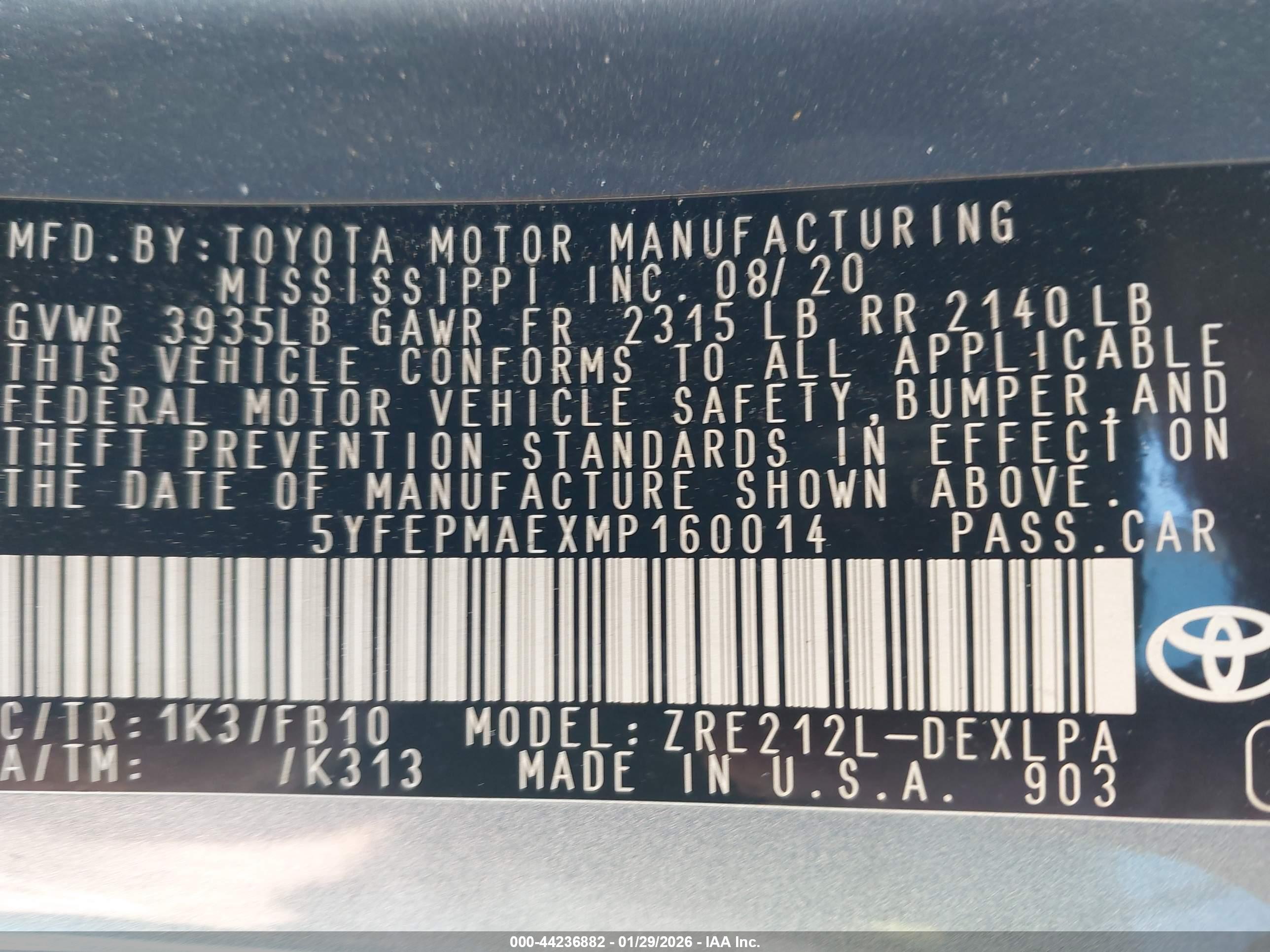 TOYOTA COROLLA image 9