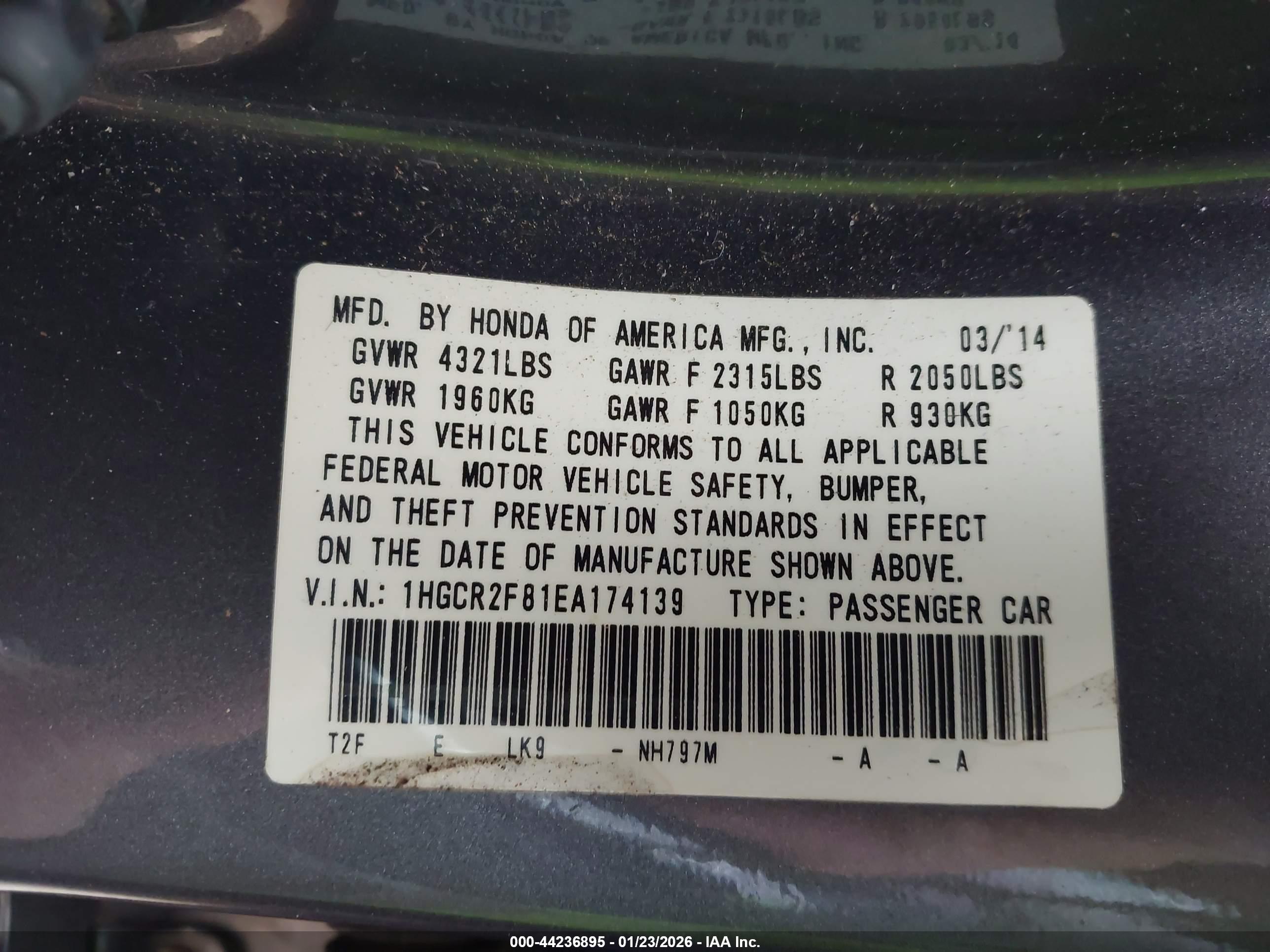 HONDA ACCORD image 9