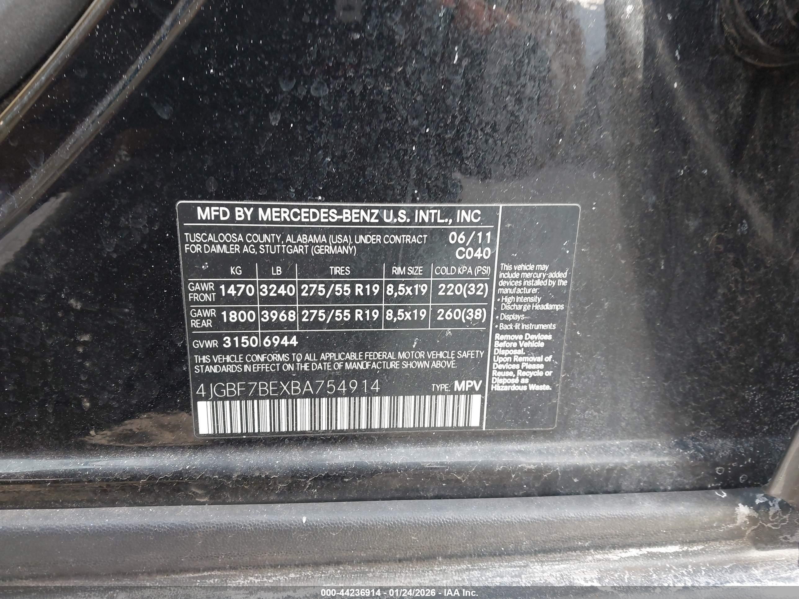 MERCEDES-BENZ GL image 9