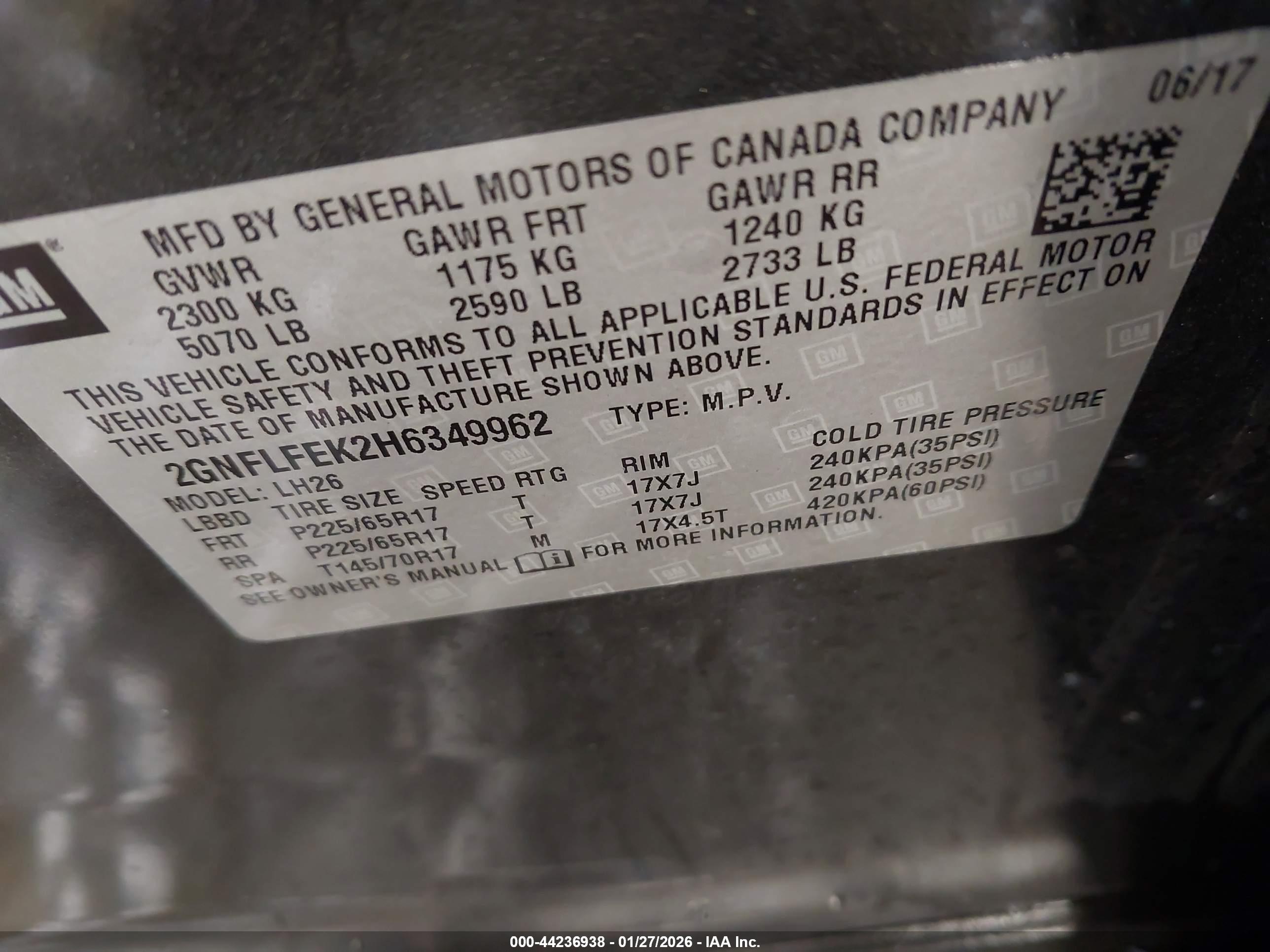 CHEVROLET EQUINOX image 9