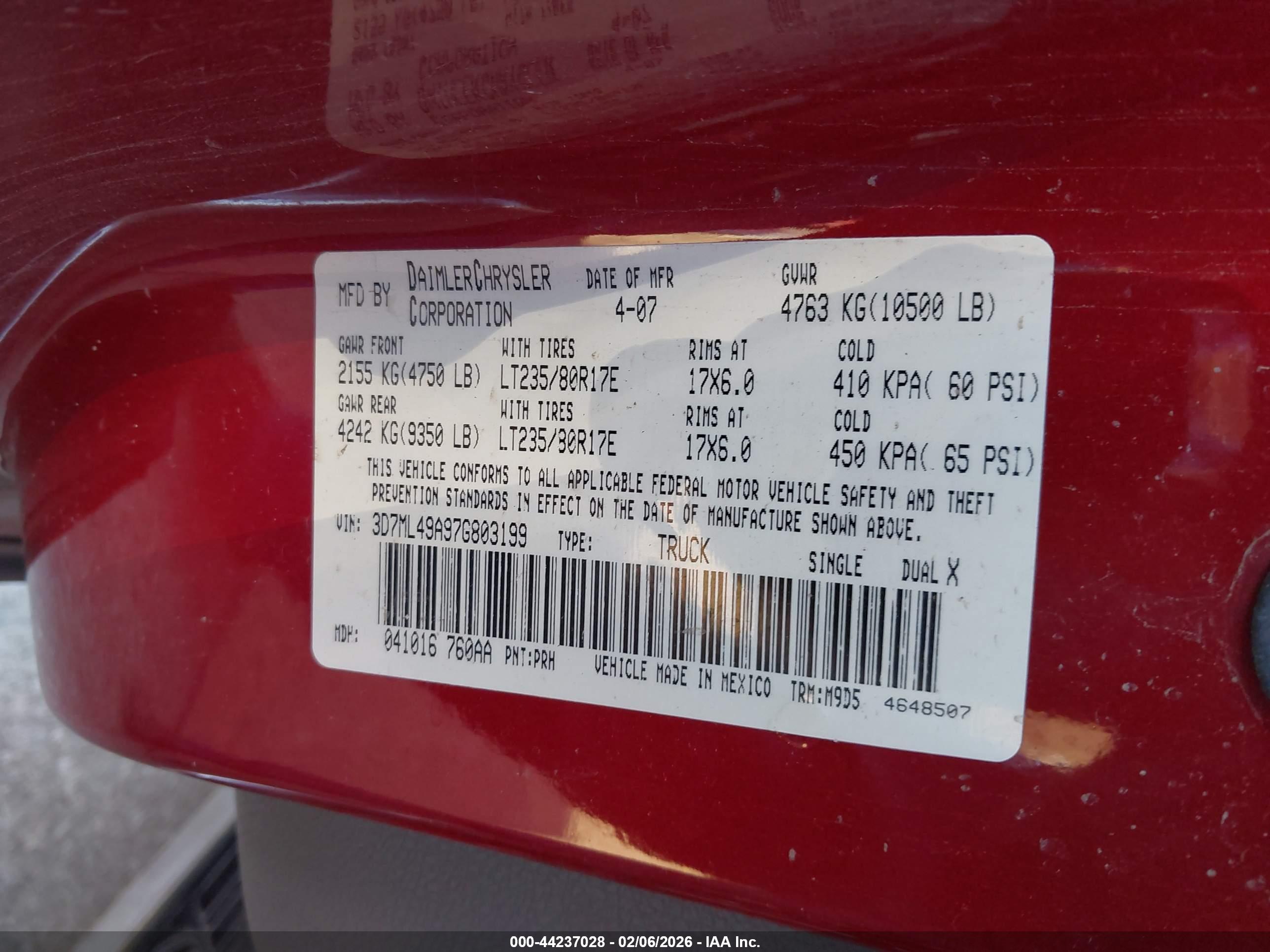 DODGE RAM image 9