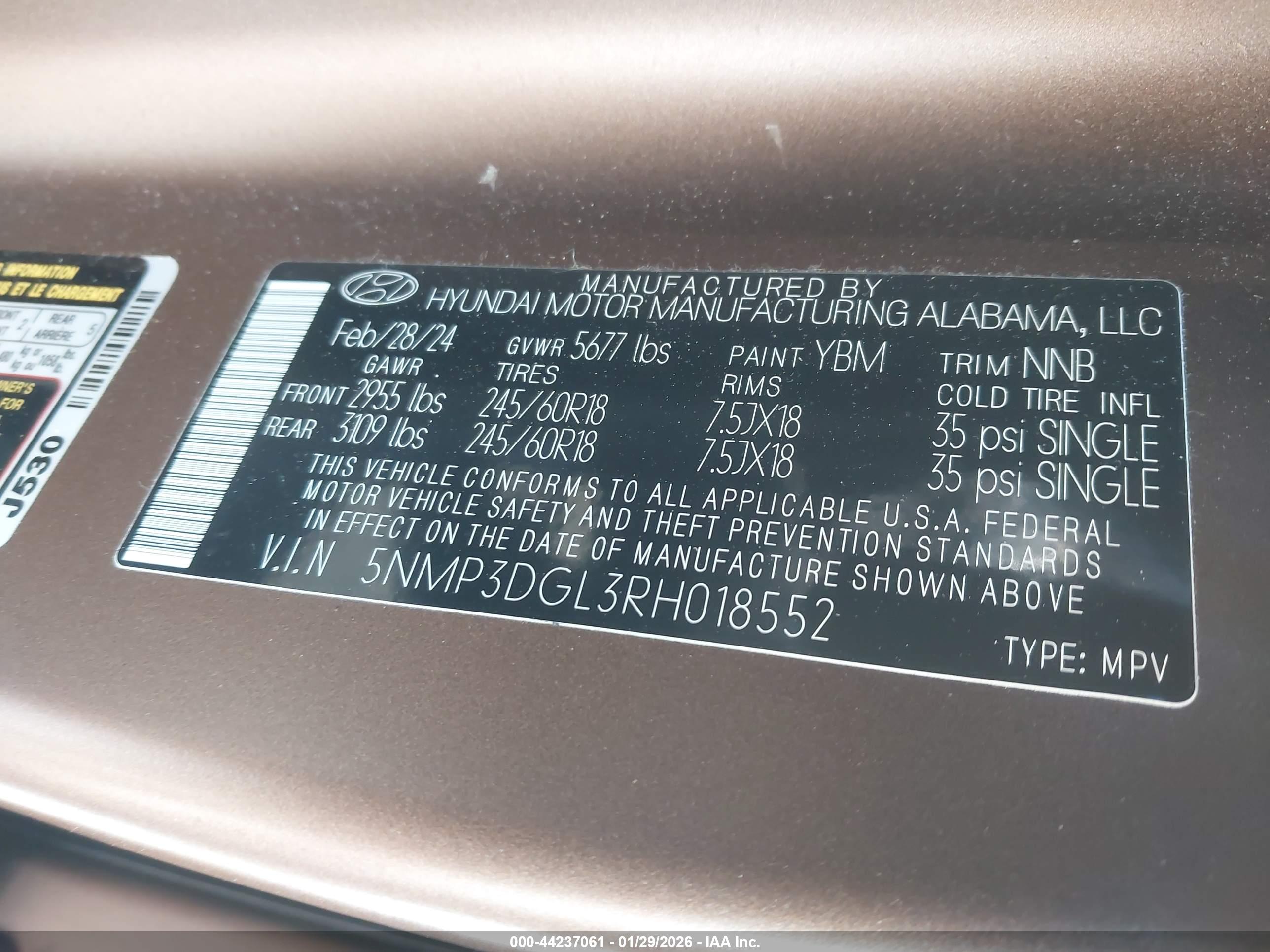 HYUNDAI SANTA image 9