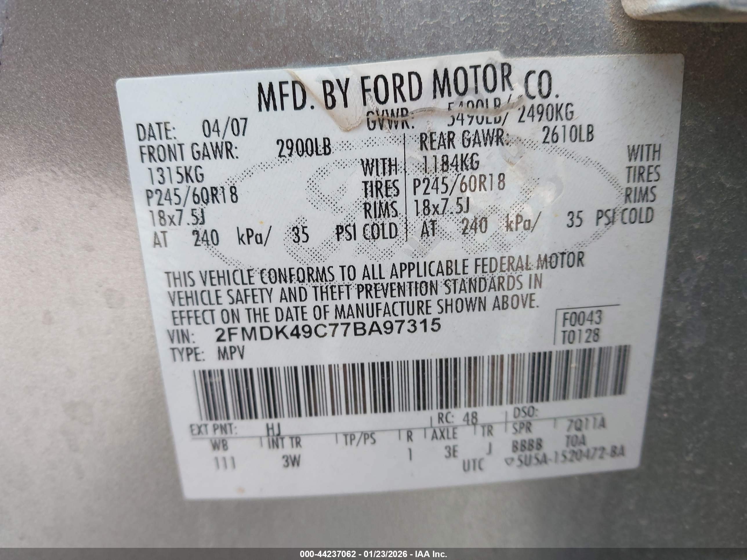 FORD EDGE image 9