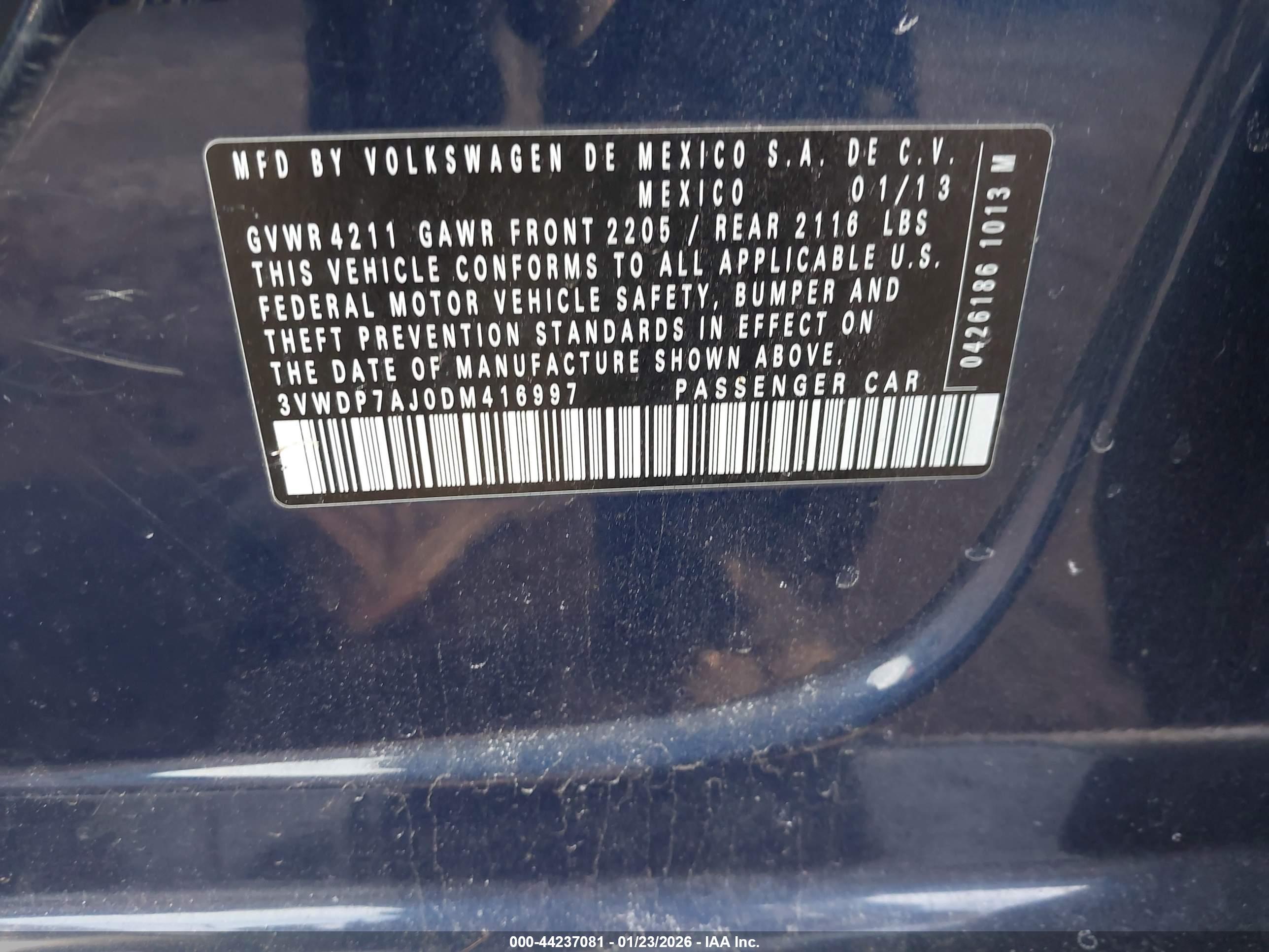 VOLKSWAGEN JETTA image 9