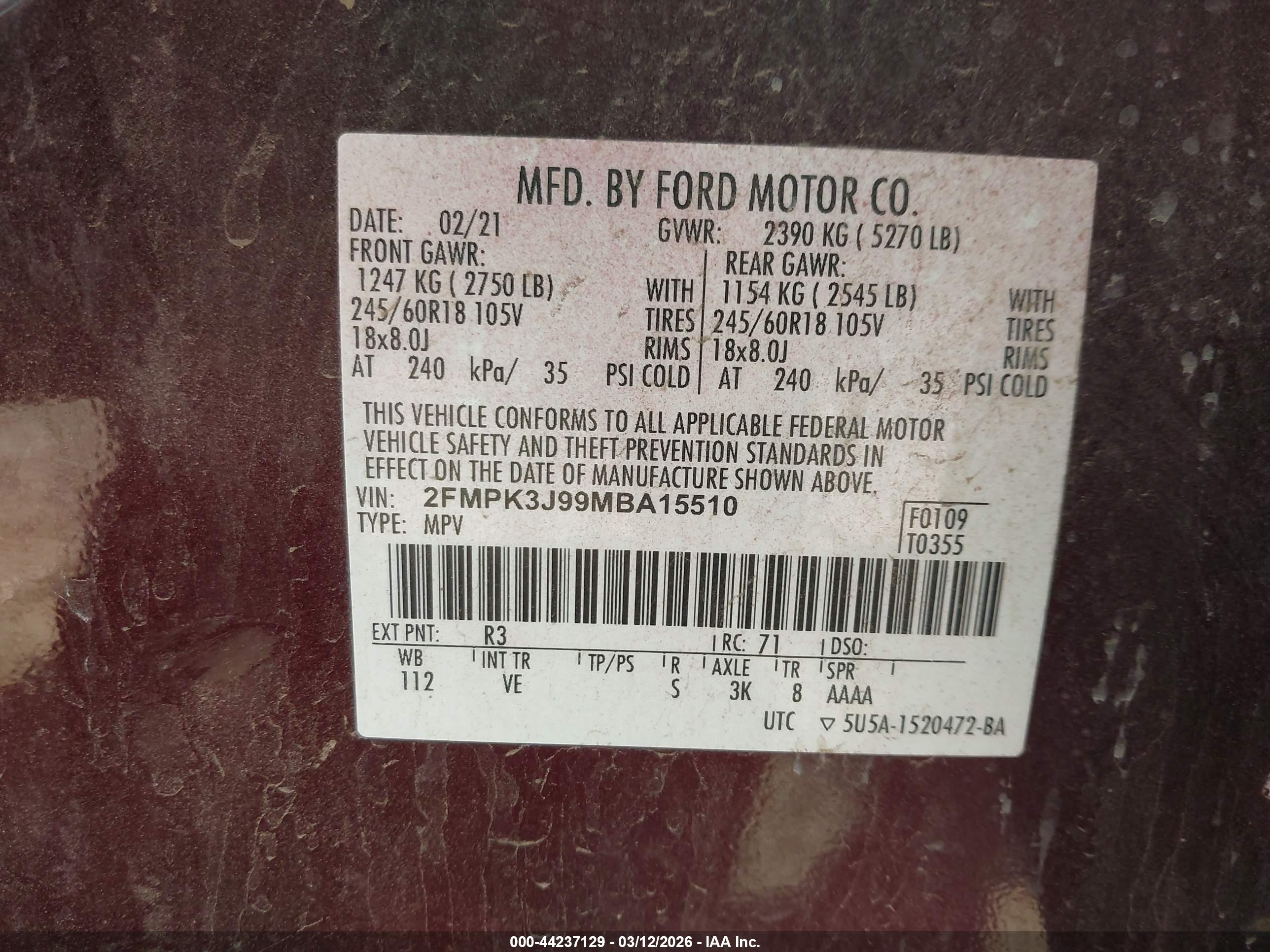 FORD EDGE image 9