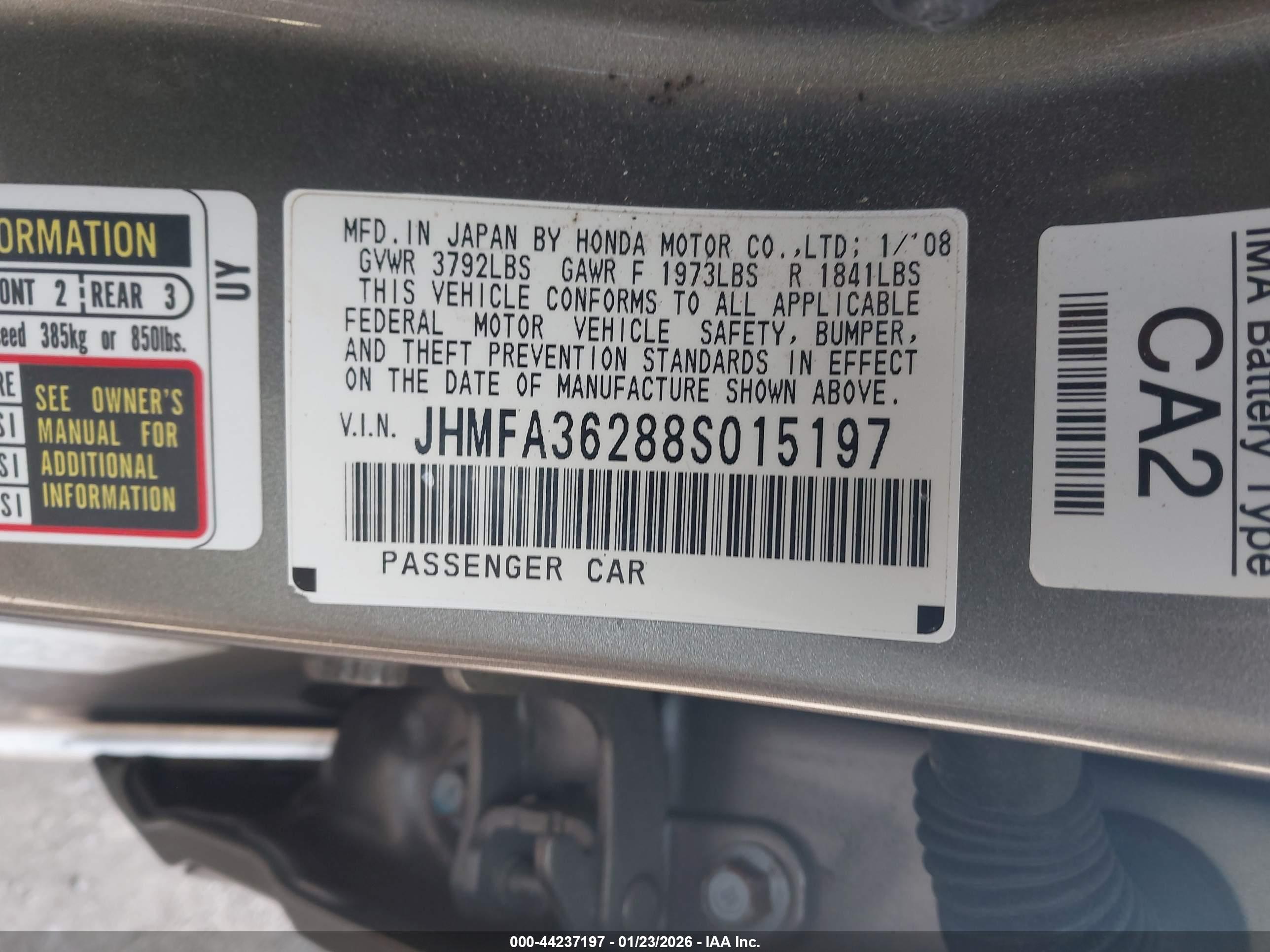 HONDA CIVIC image 9